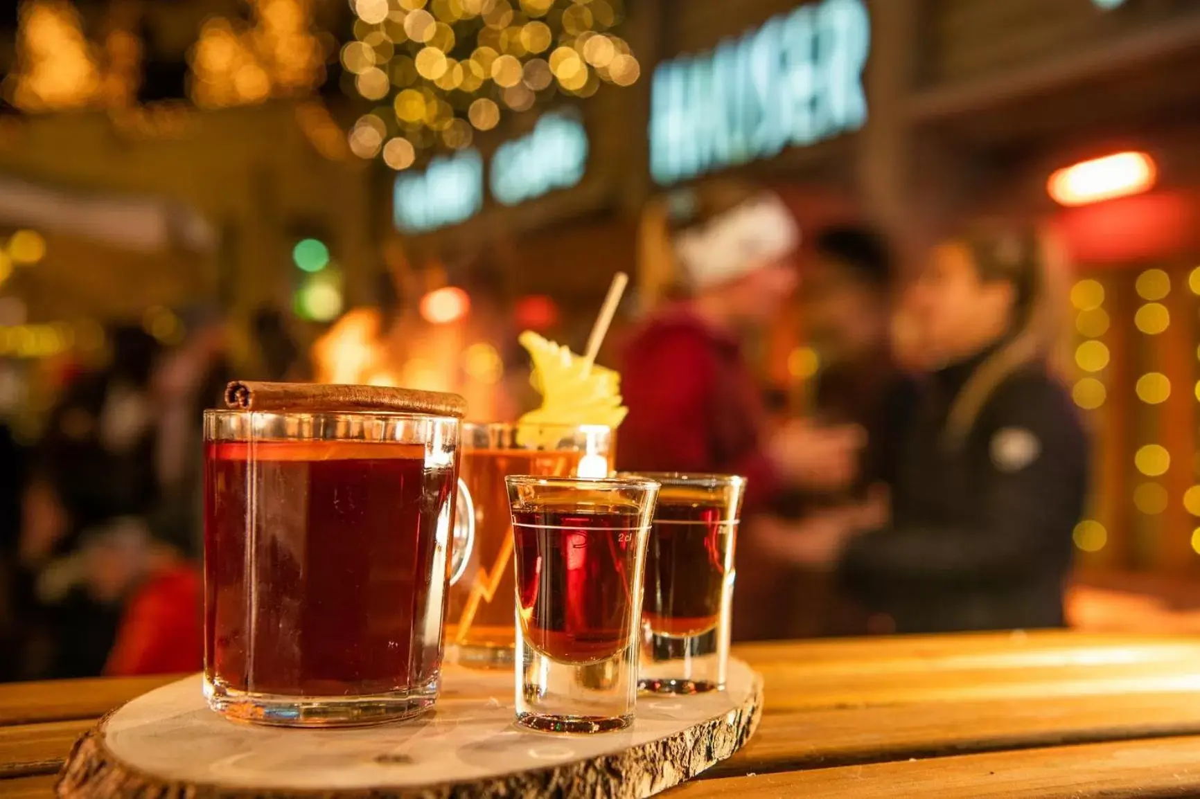 Alcoholic drinks, Drinks in Hauser Hotel St. Moritz