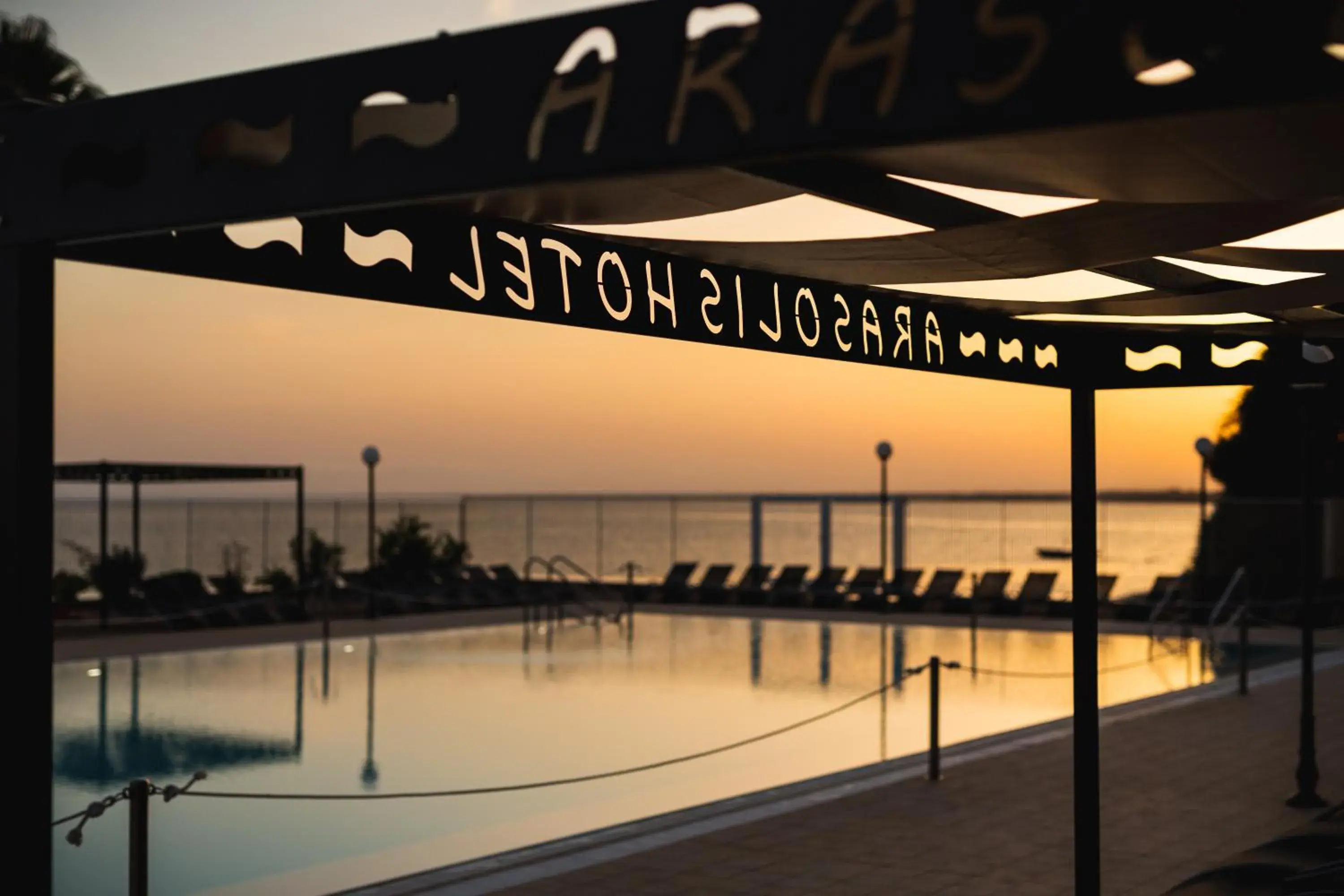 Summer, Swimming Pool in Hotel Ara Solis