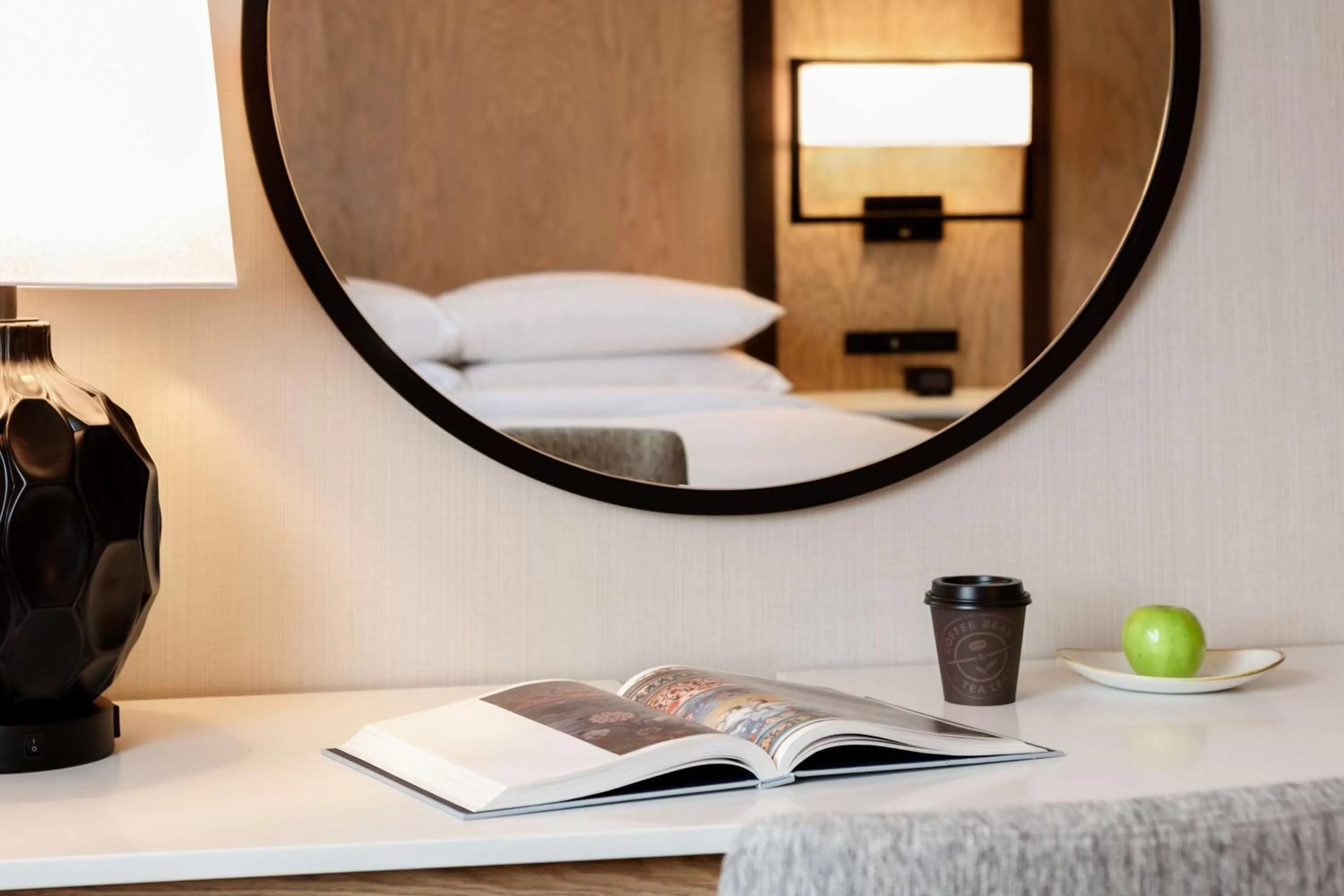 Bed in DoubleTree by Hilton Canton Downtown