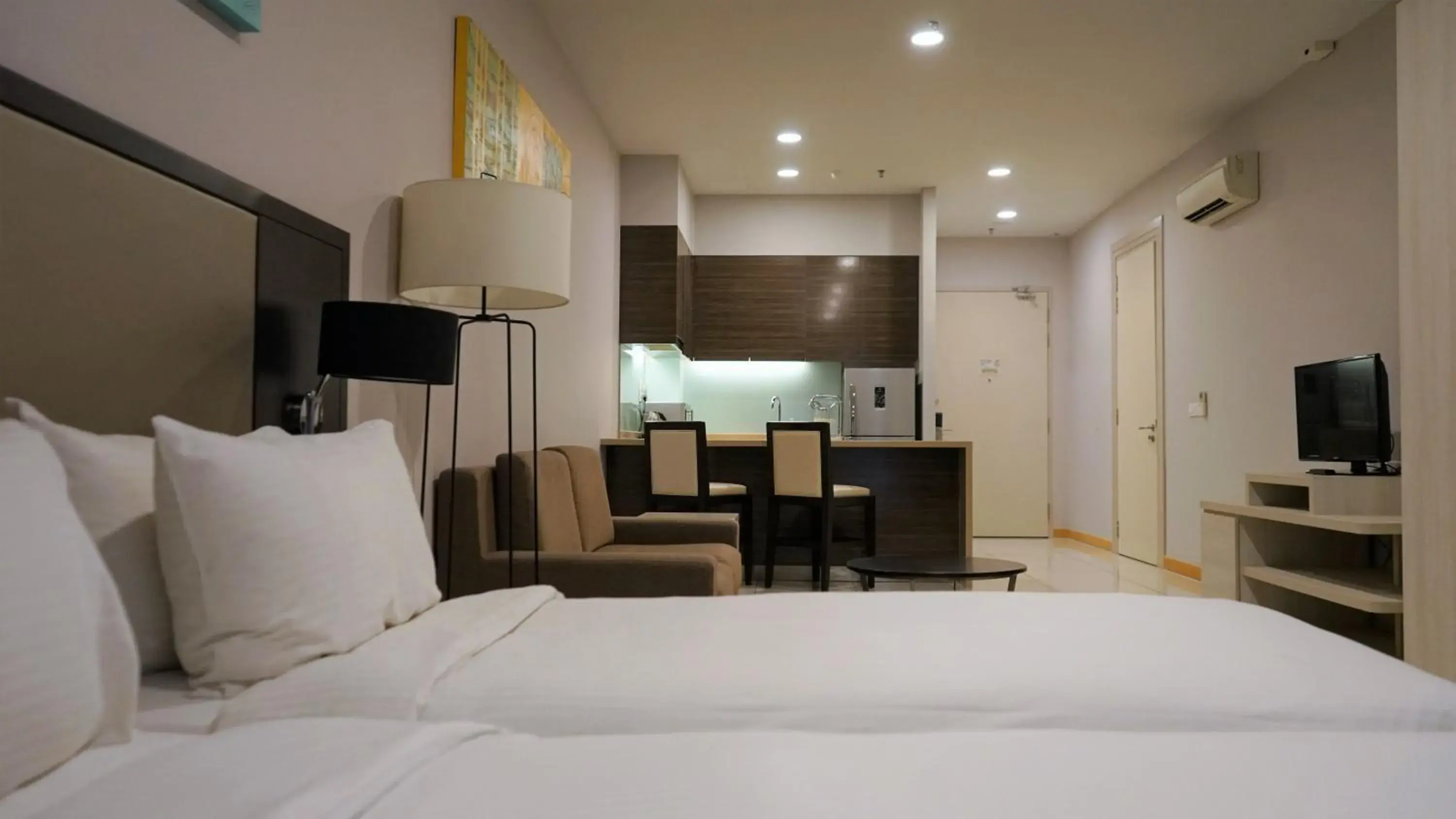 Living room, Bed in Trinidad Suites Johor, Trademark Collection by Wyndham