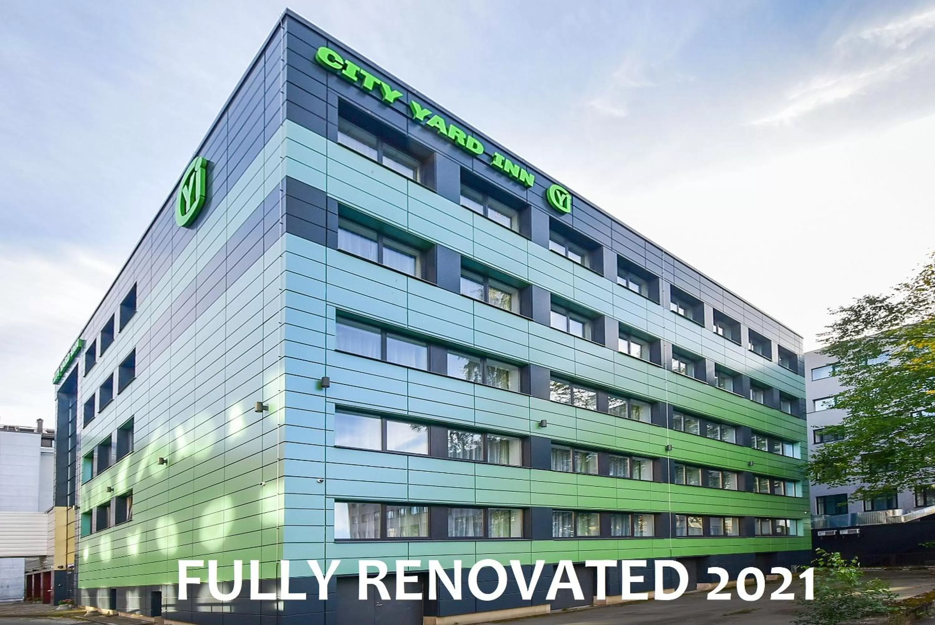 Property building in City Yard Inn Hotel