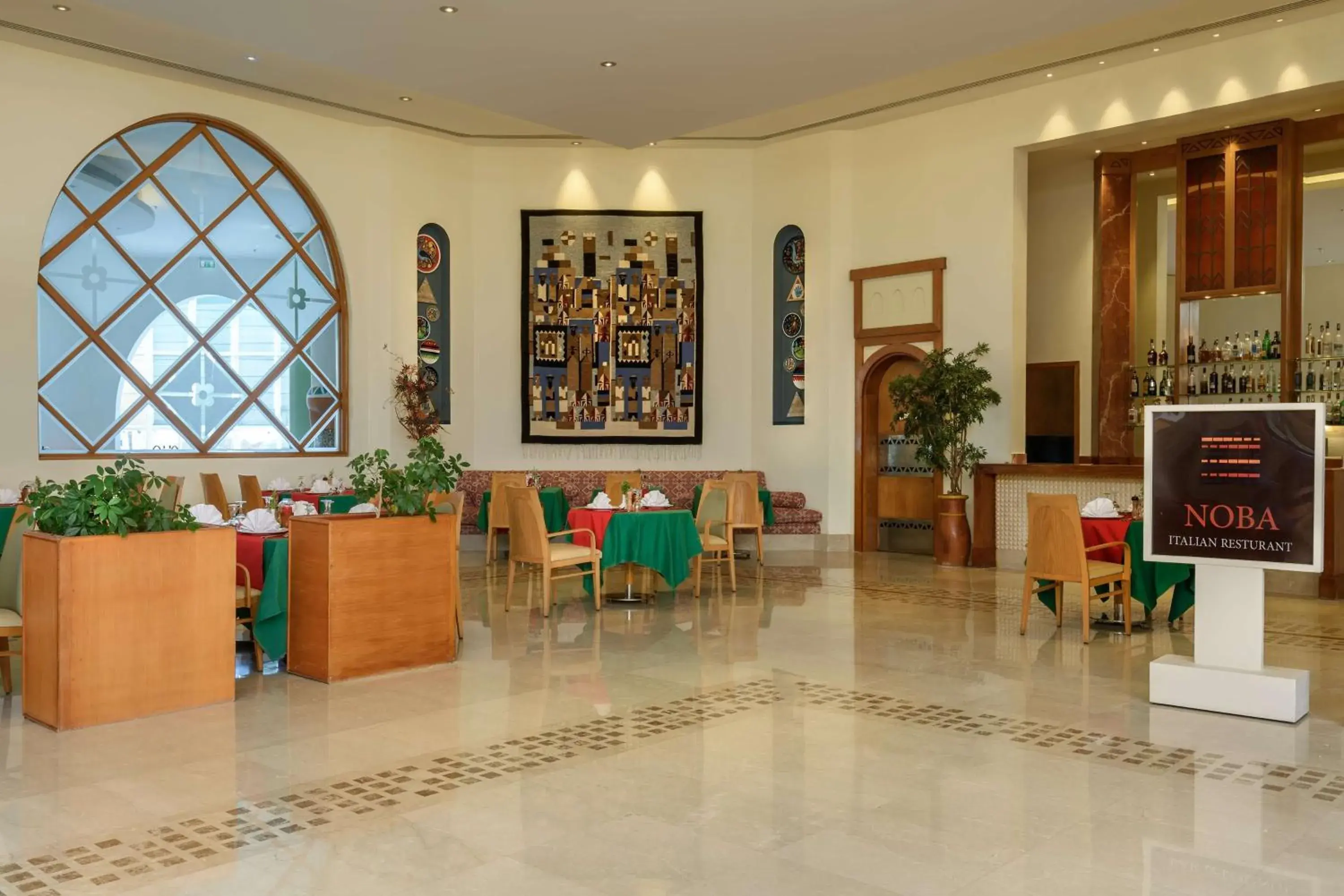 Restaurant/places to eat in Hilton Marsa Alam Nubian Resort