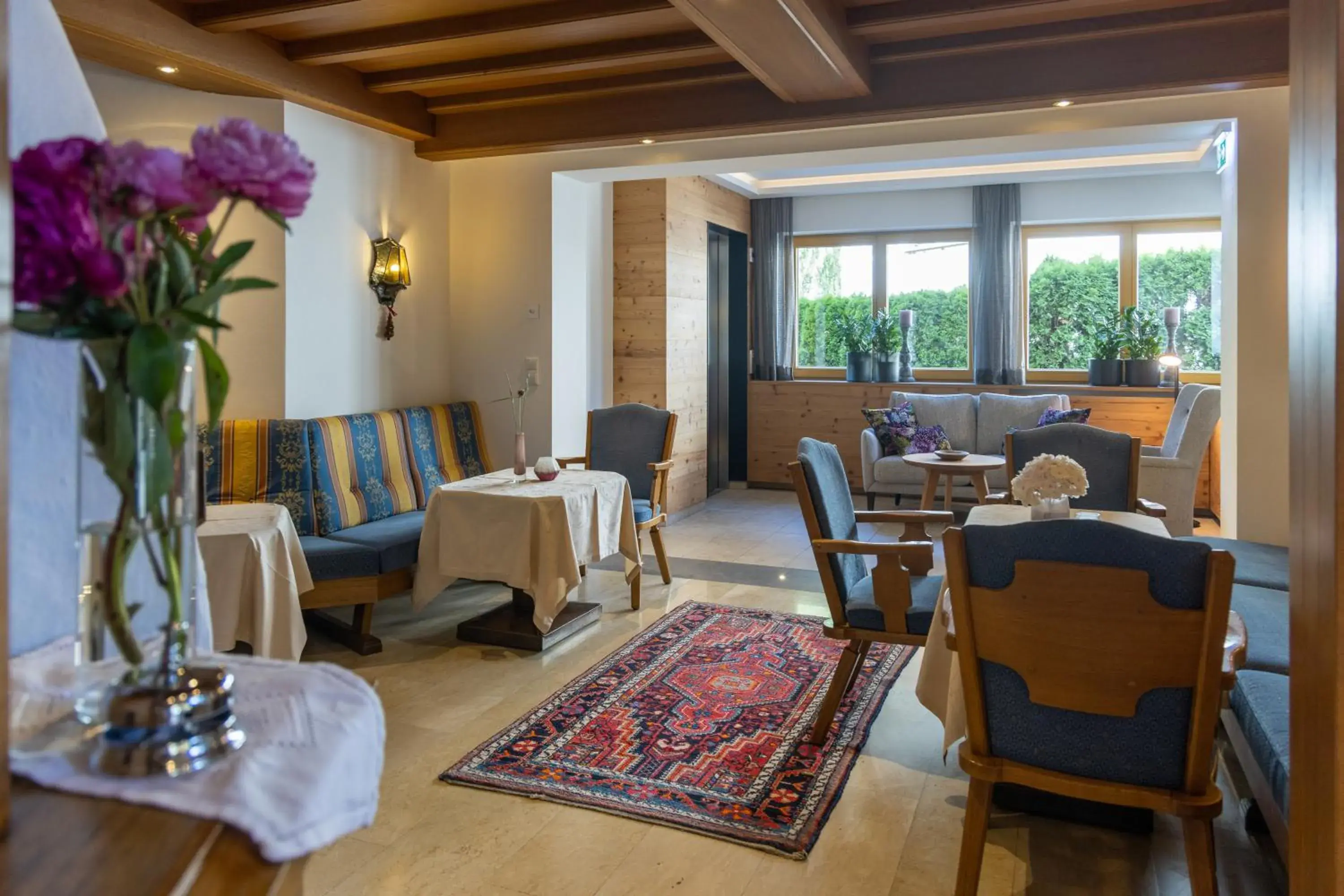 Seating area in Hotel Garni Glockenstuhl