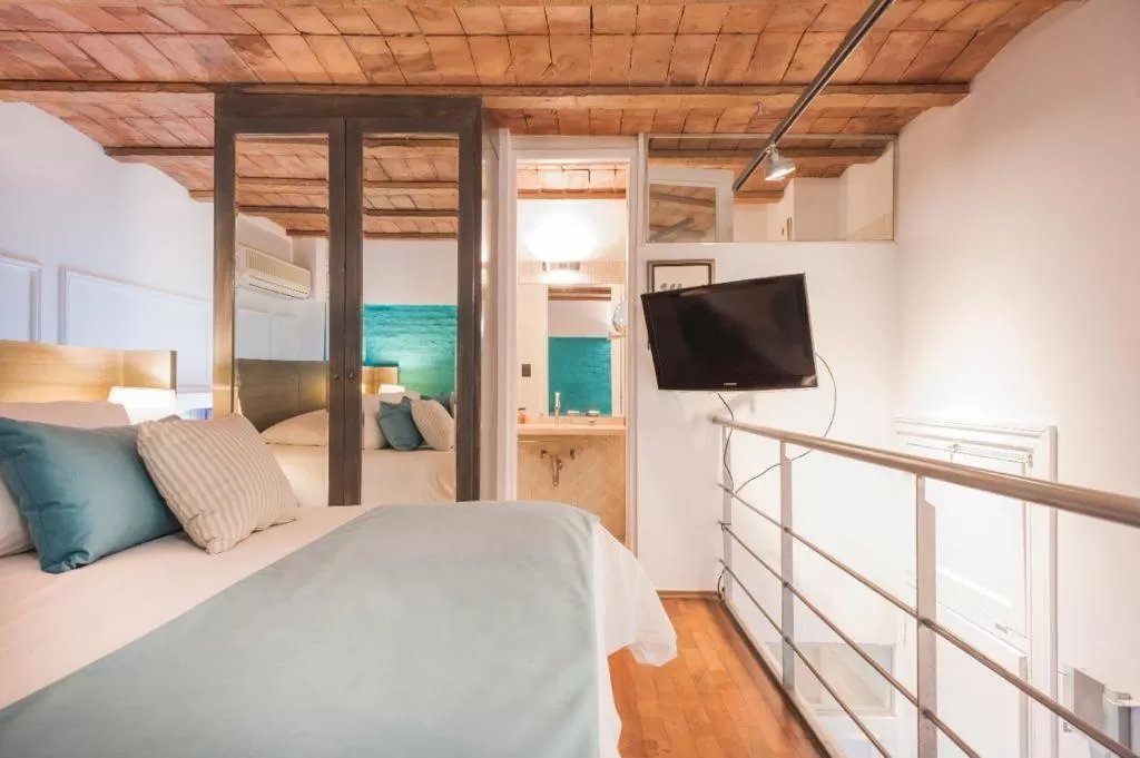 Bedroom, Bed in San Telmo Suites