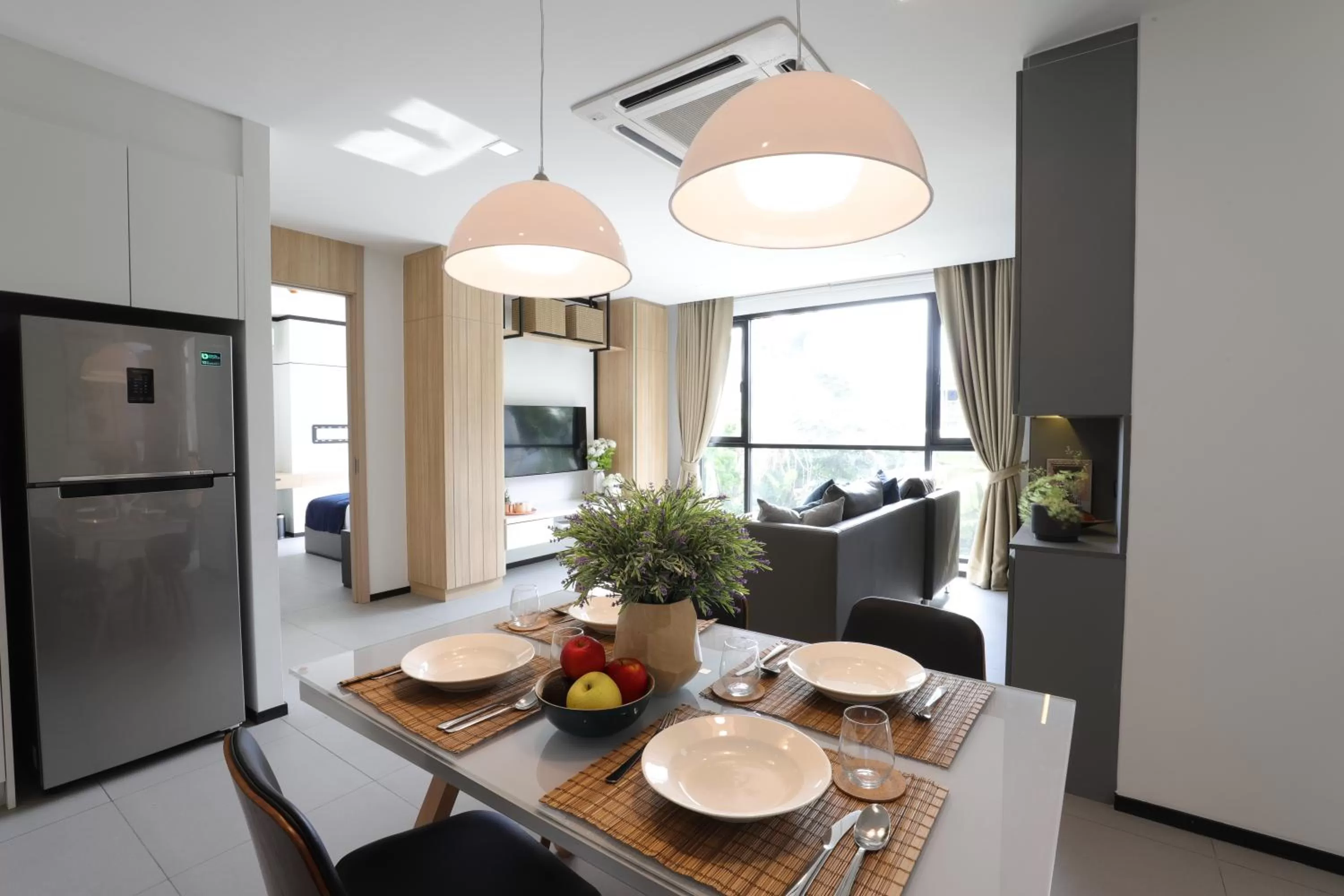 Living room in Alix Bangkok Hotel