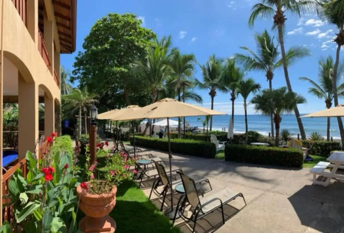 Property building in The Backyard Beachfront Hotel