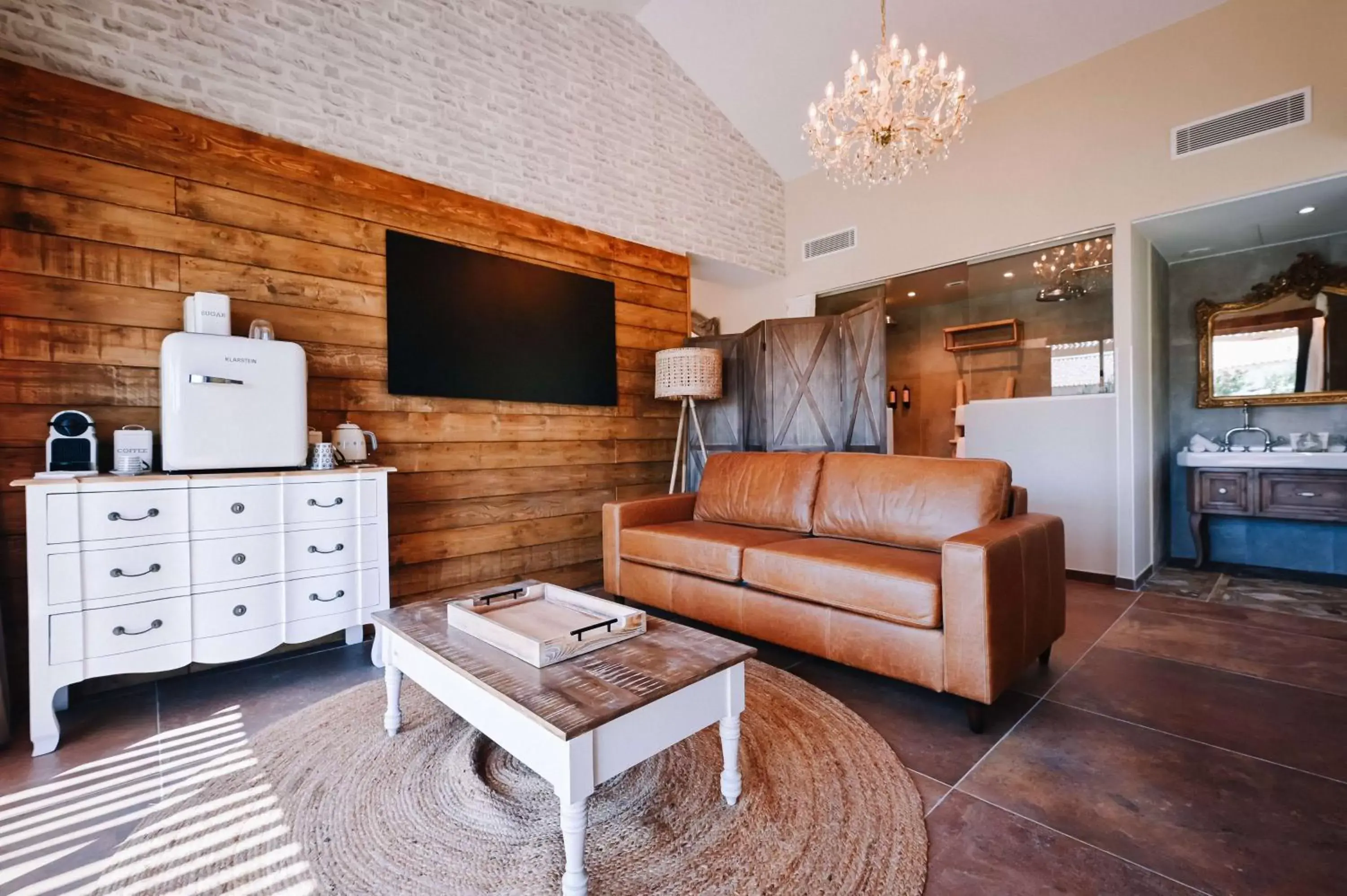 Living room, Seating Area in Le Hameau Des Pesquiers Ecolodge & Spa, Curio Collection By Hilton