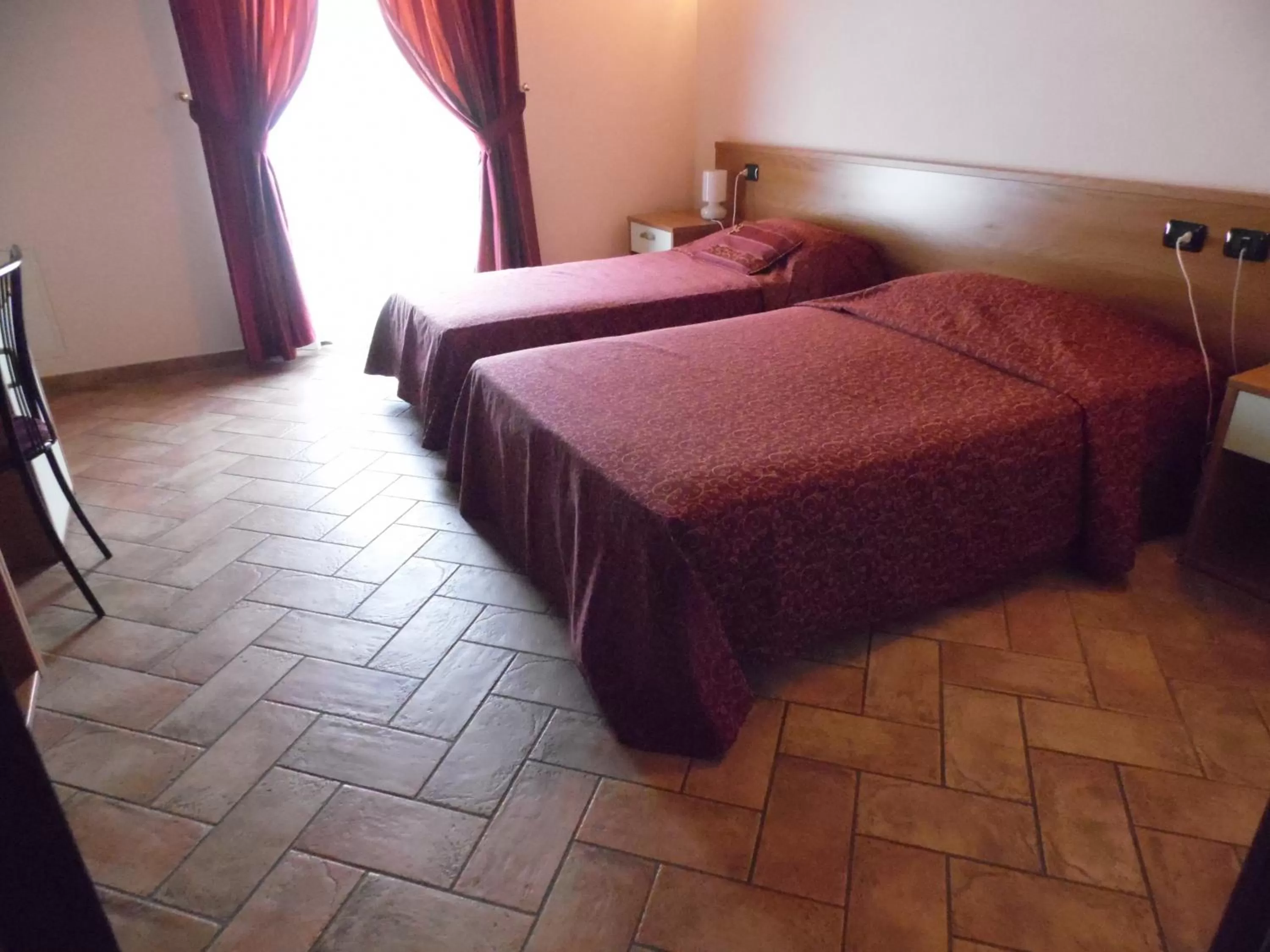 Bedroom, Bed in Hotel Agli Ulivi