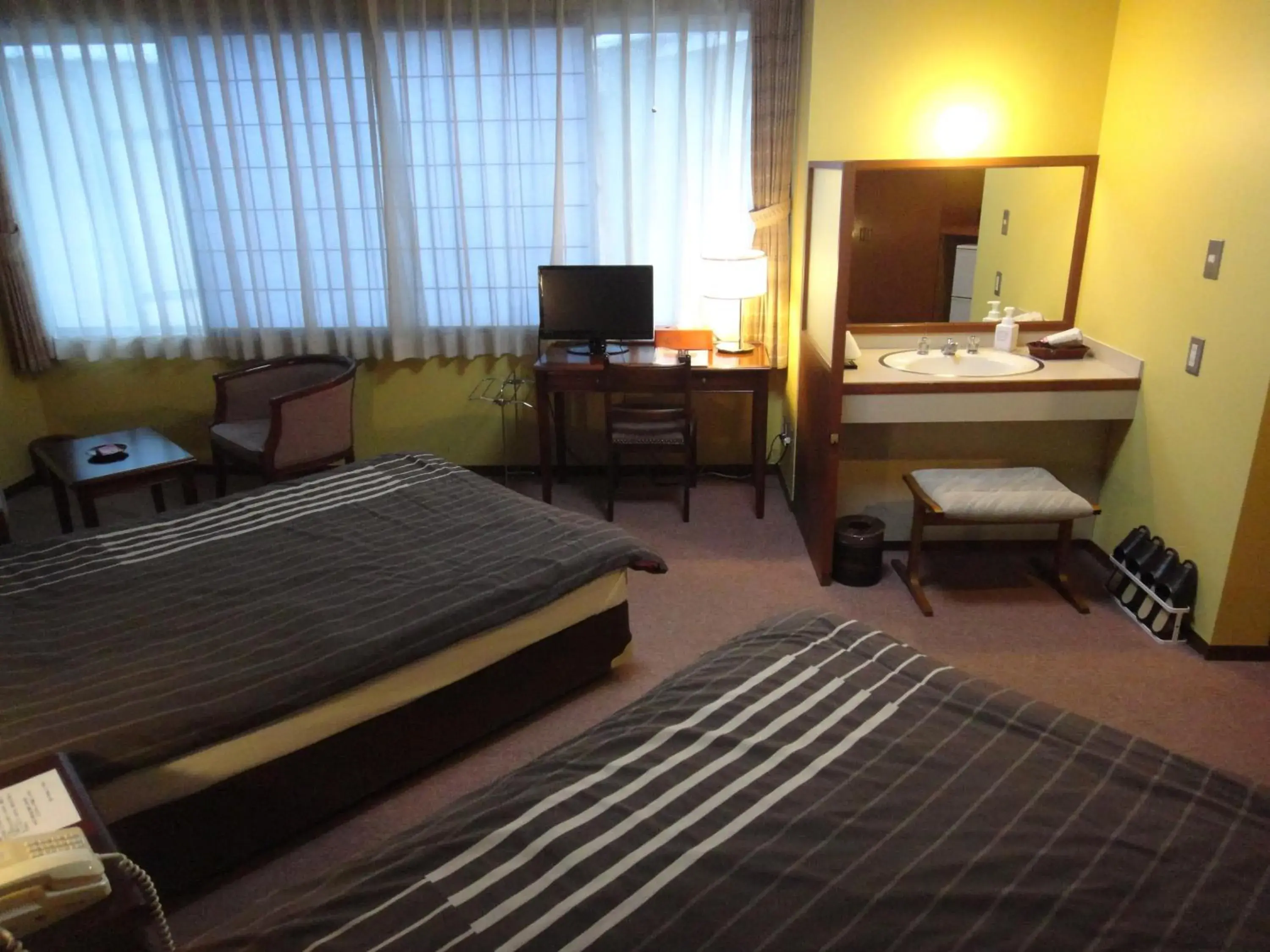 Photo of the whole room, Bed in Takamiya Ryokan Yamakawa
