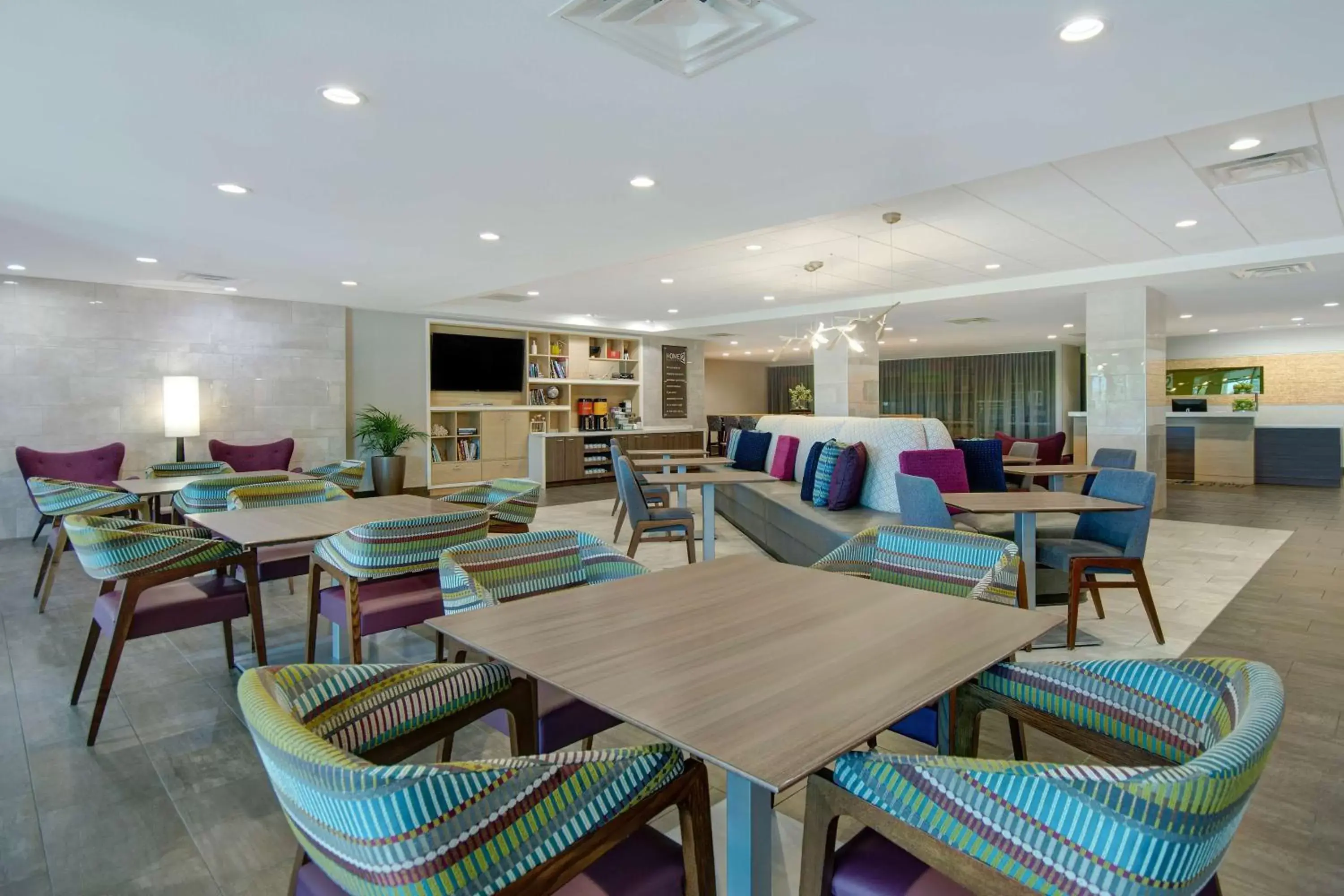Lobby or reception, Restaurant/Places to Eat in Home2 Suites By Hilton Plano Richardson