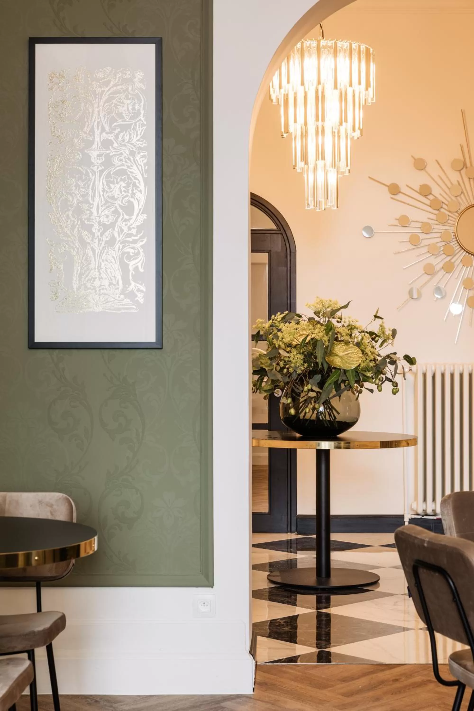 Living room in C-Hotels Continental