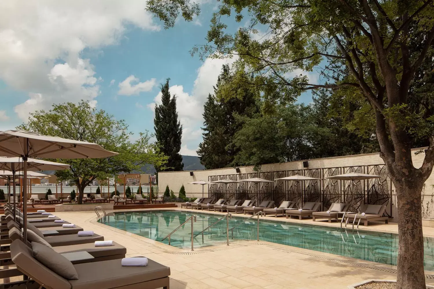 Swimming Pool in Sheraton Grand Tbilisi Metechi Palace