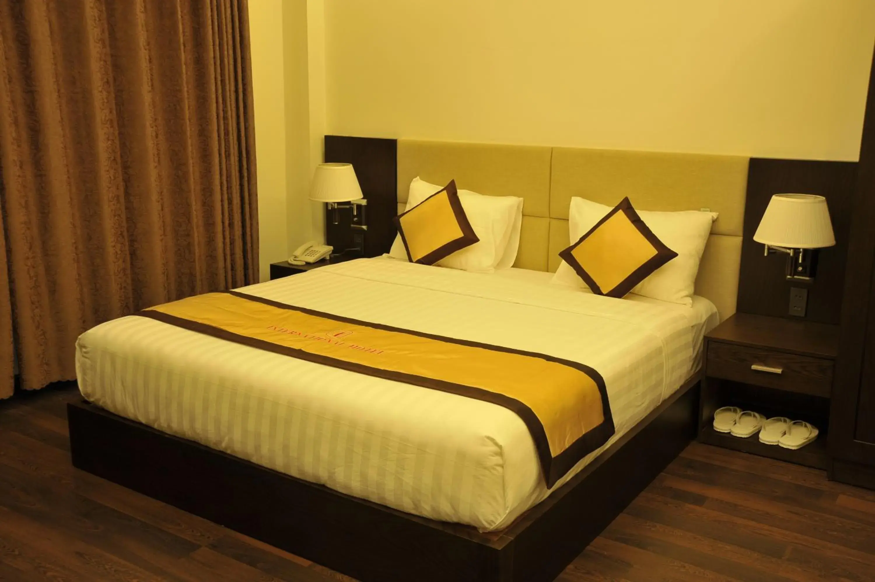 Bed in International Hotel