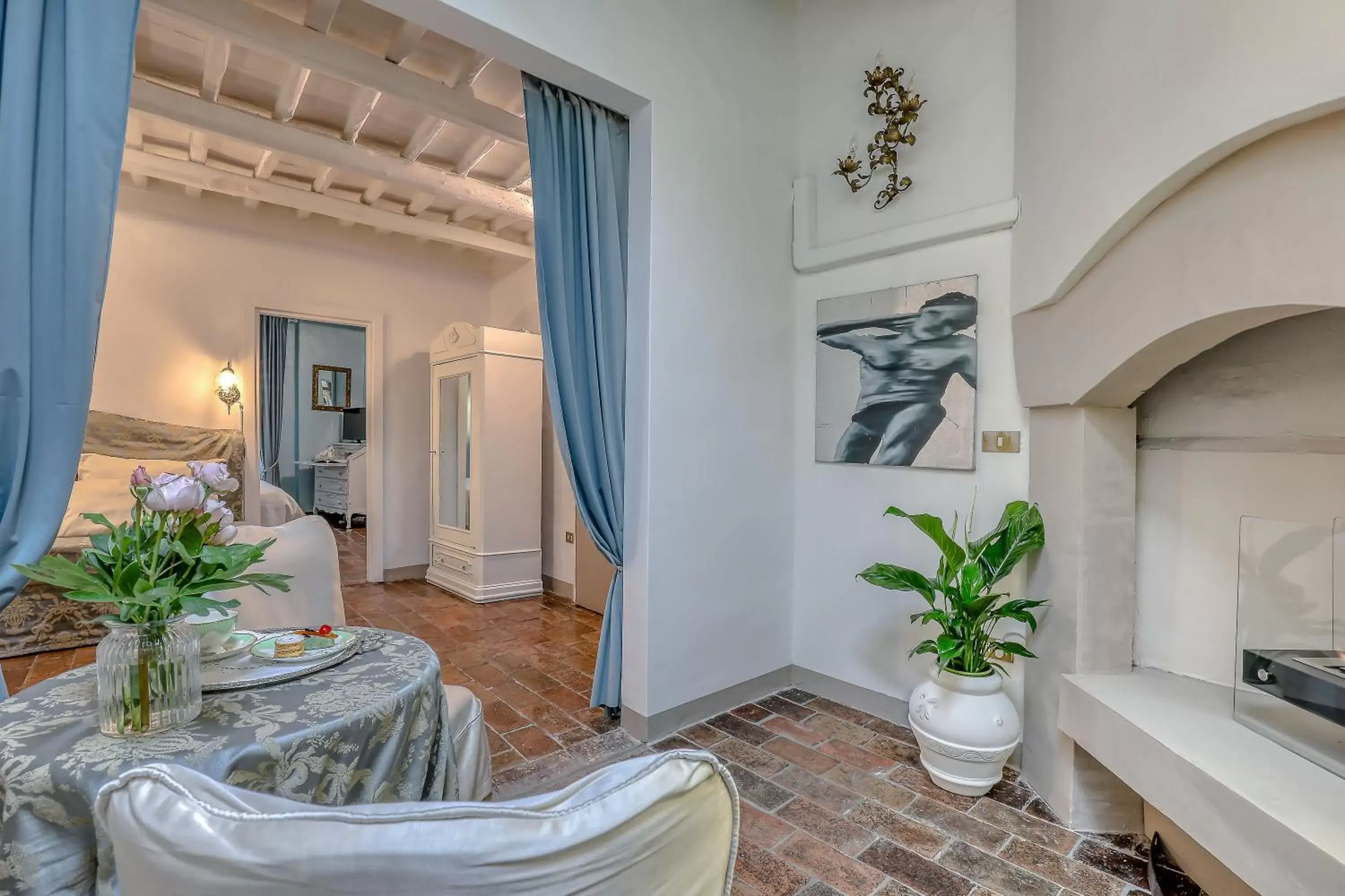 Bedroom, Seating Area in B&B dei Papi Boutique Hotel