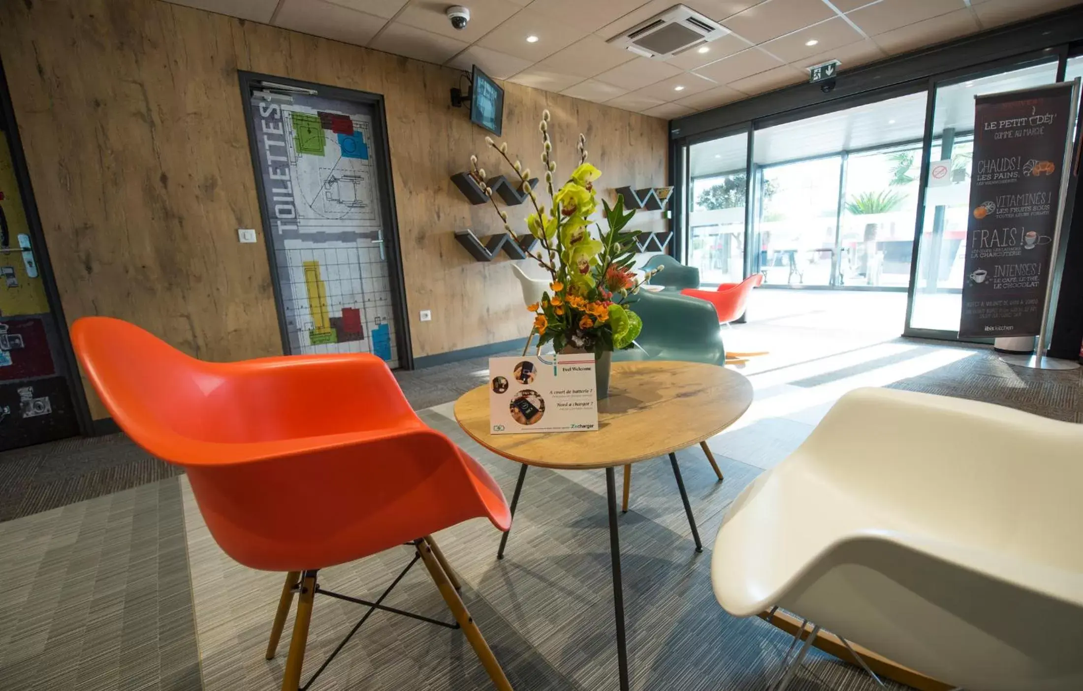 Lobby or reception in ibis Rouen Centre Champ de Mars