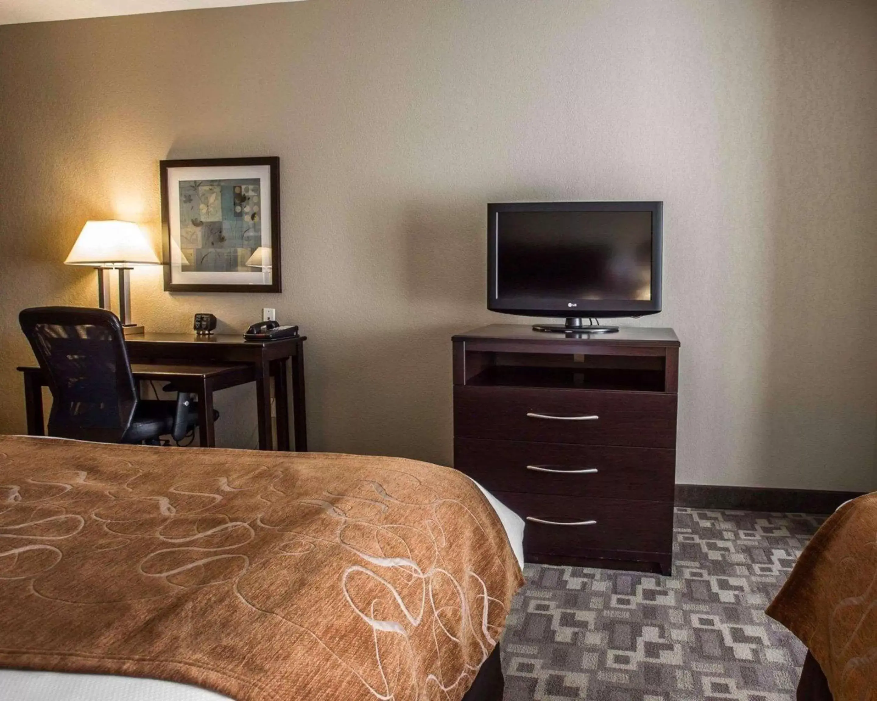Photo of the whole room, TV/Entertainment Center in Comfort Suites Whitsett