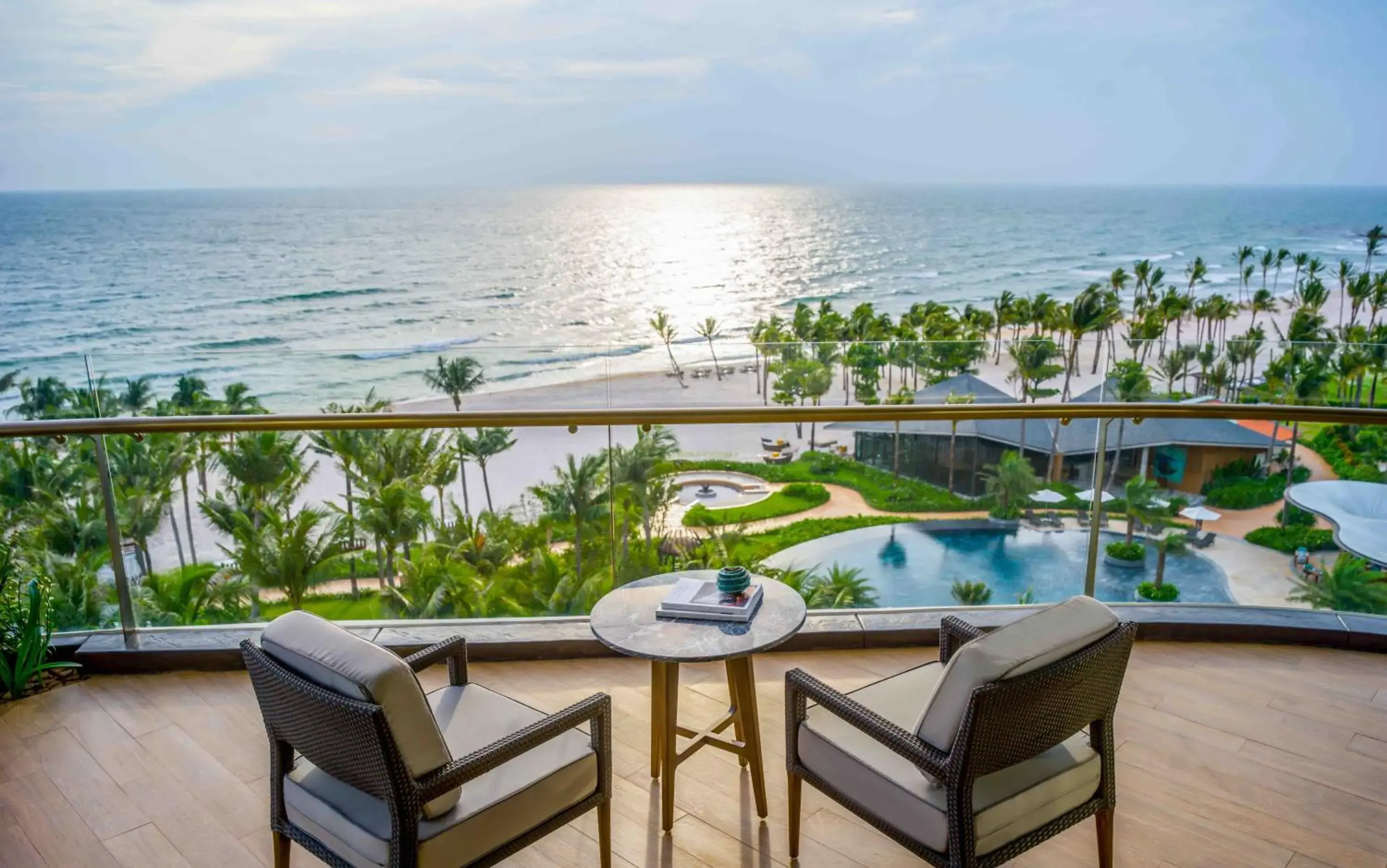 Balcony/Terrace in InterContinental Phu Quoc Long Beach Resort, an IHG Hotel