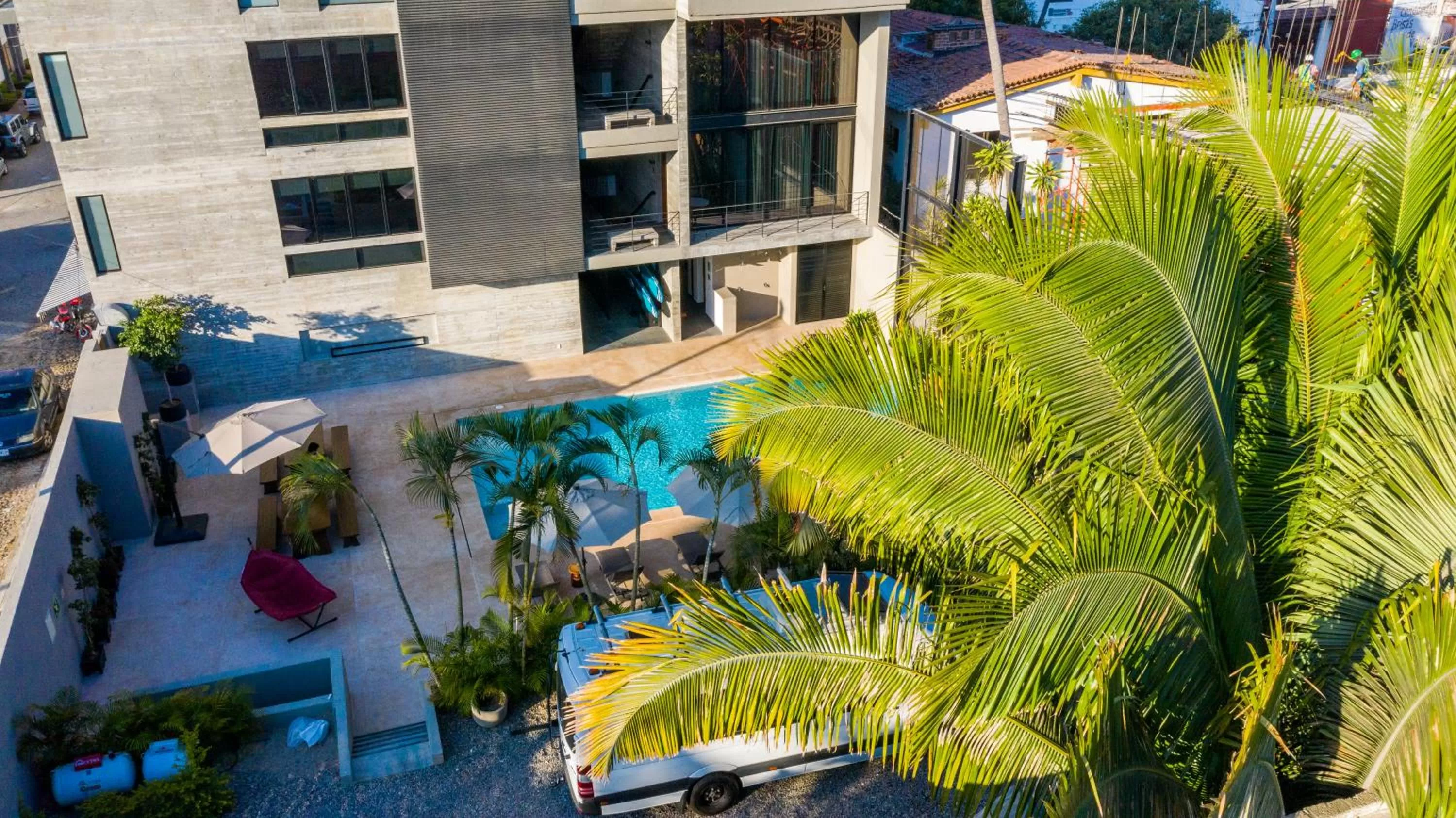 Patio in Nereidas Lofts