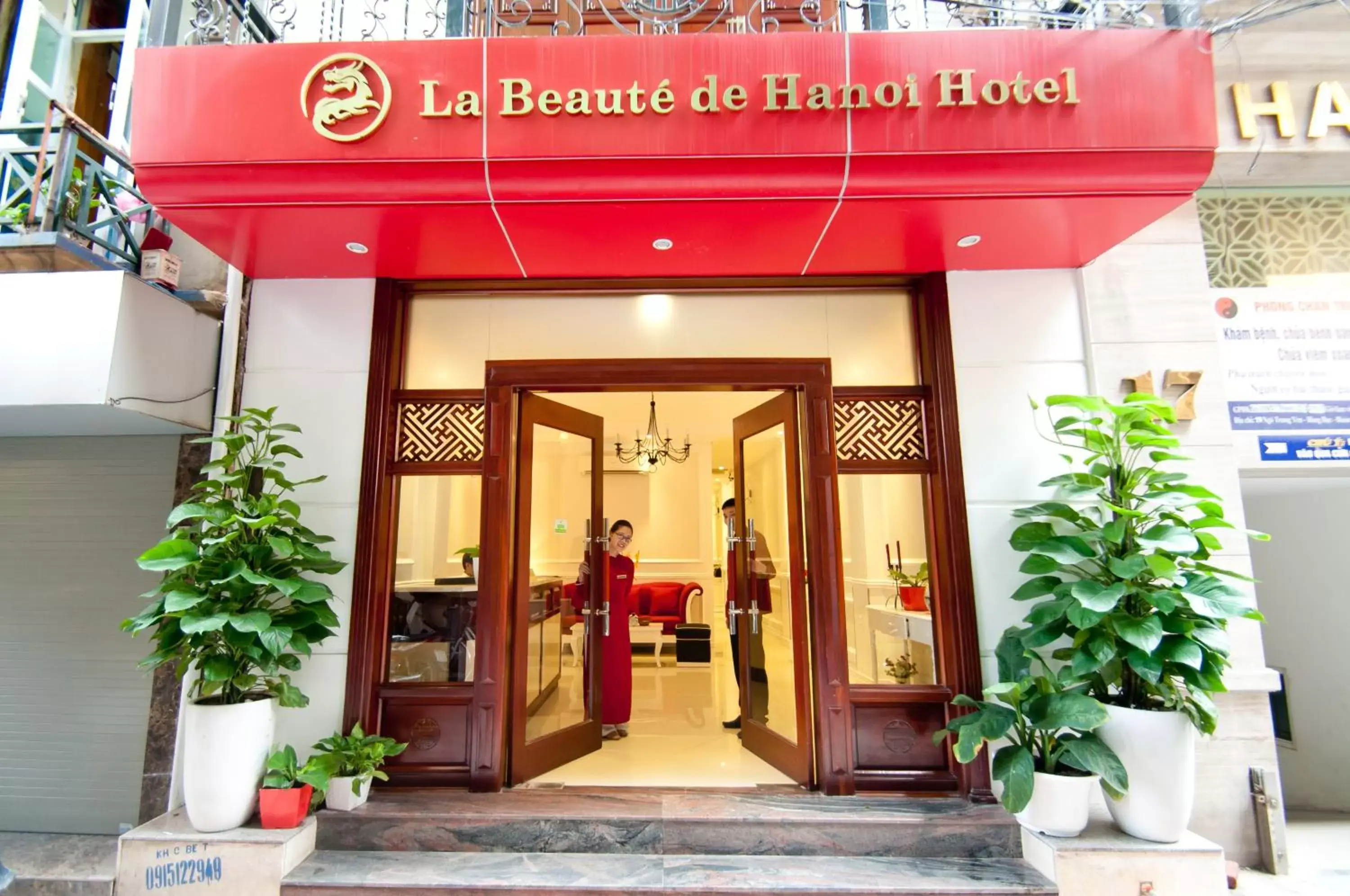 Facade/Entrance in La Beaute De Hanoi Hotel