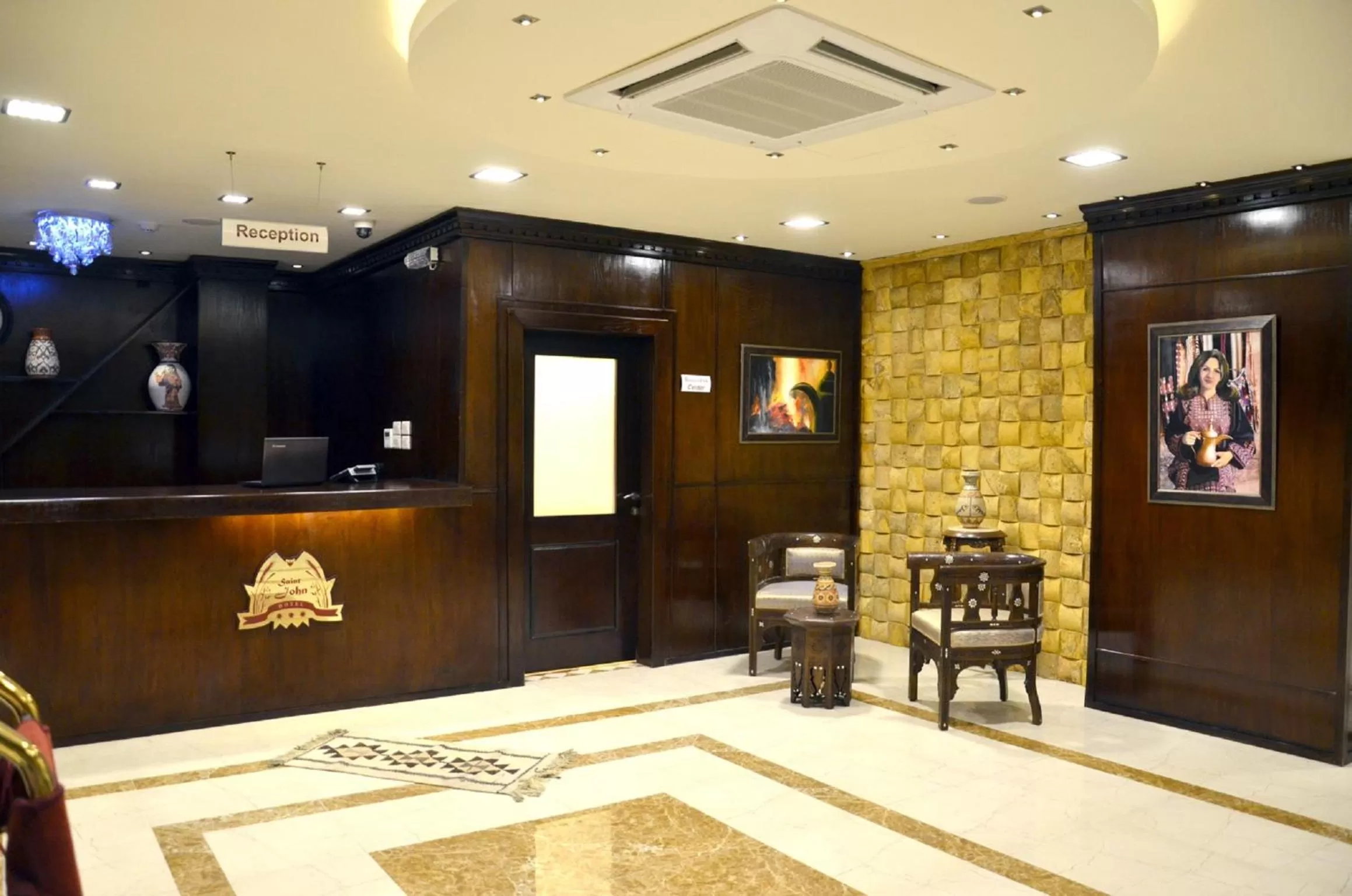 Lobby or reception in Saint John Hotel