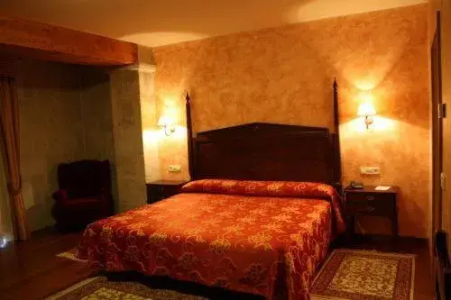 Bedroom, Bed in Hotel Abeiras