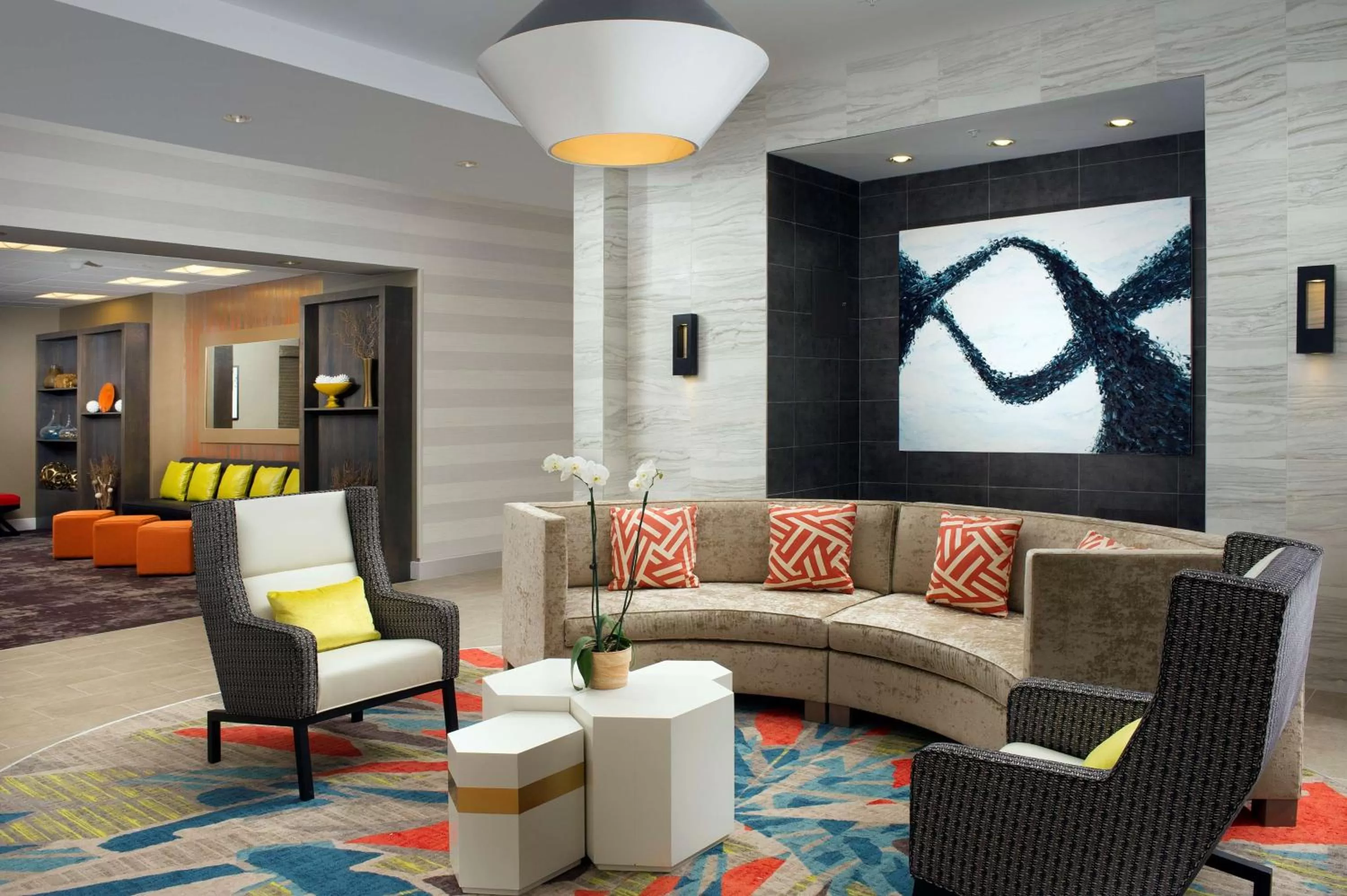 Lobby or reception in Homewood Suites by Hilton Miami Downtown/Brickell