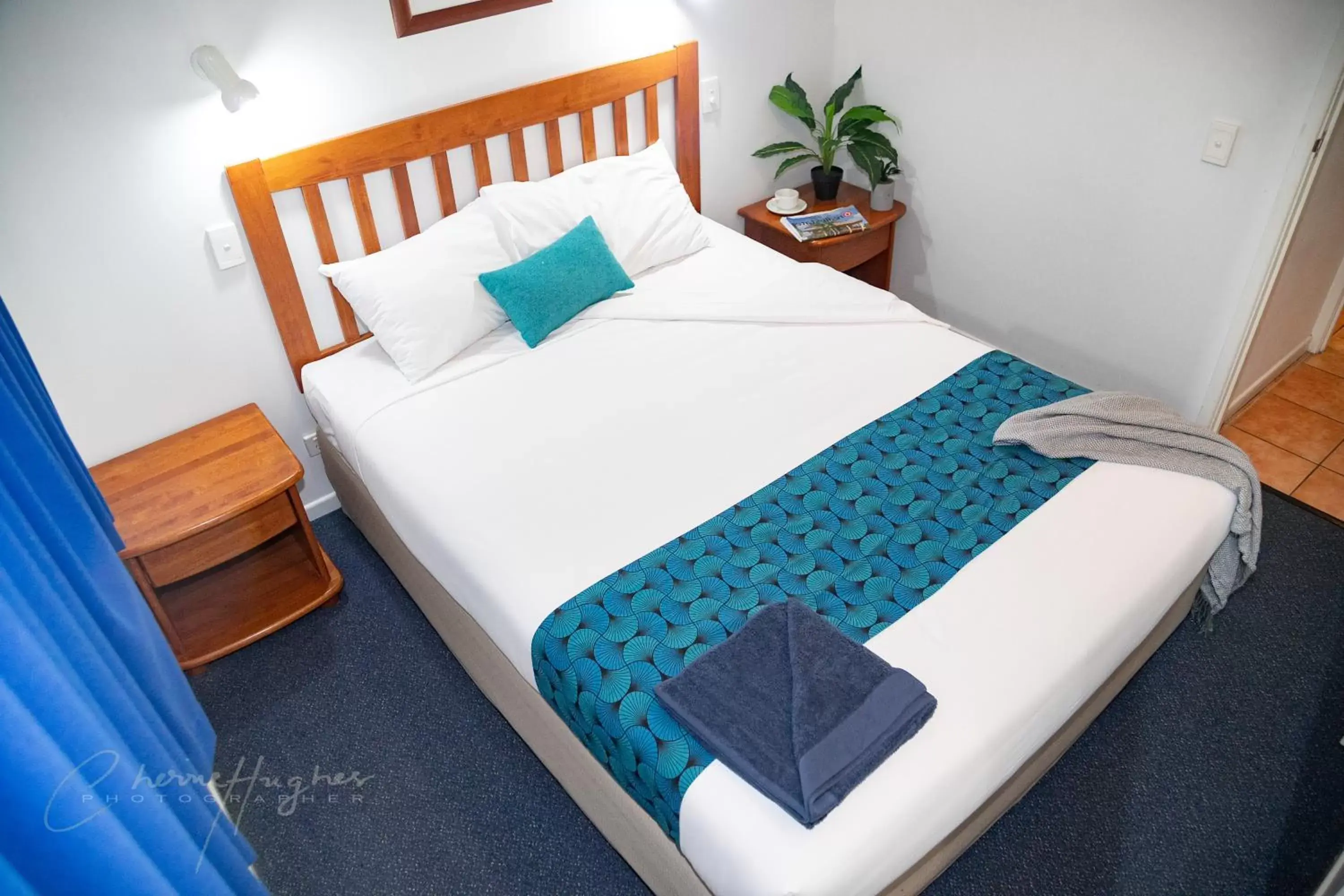Bed in Mackay Seabreeze Apartments