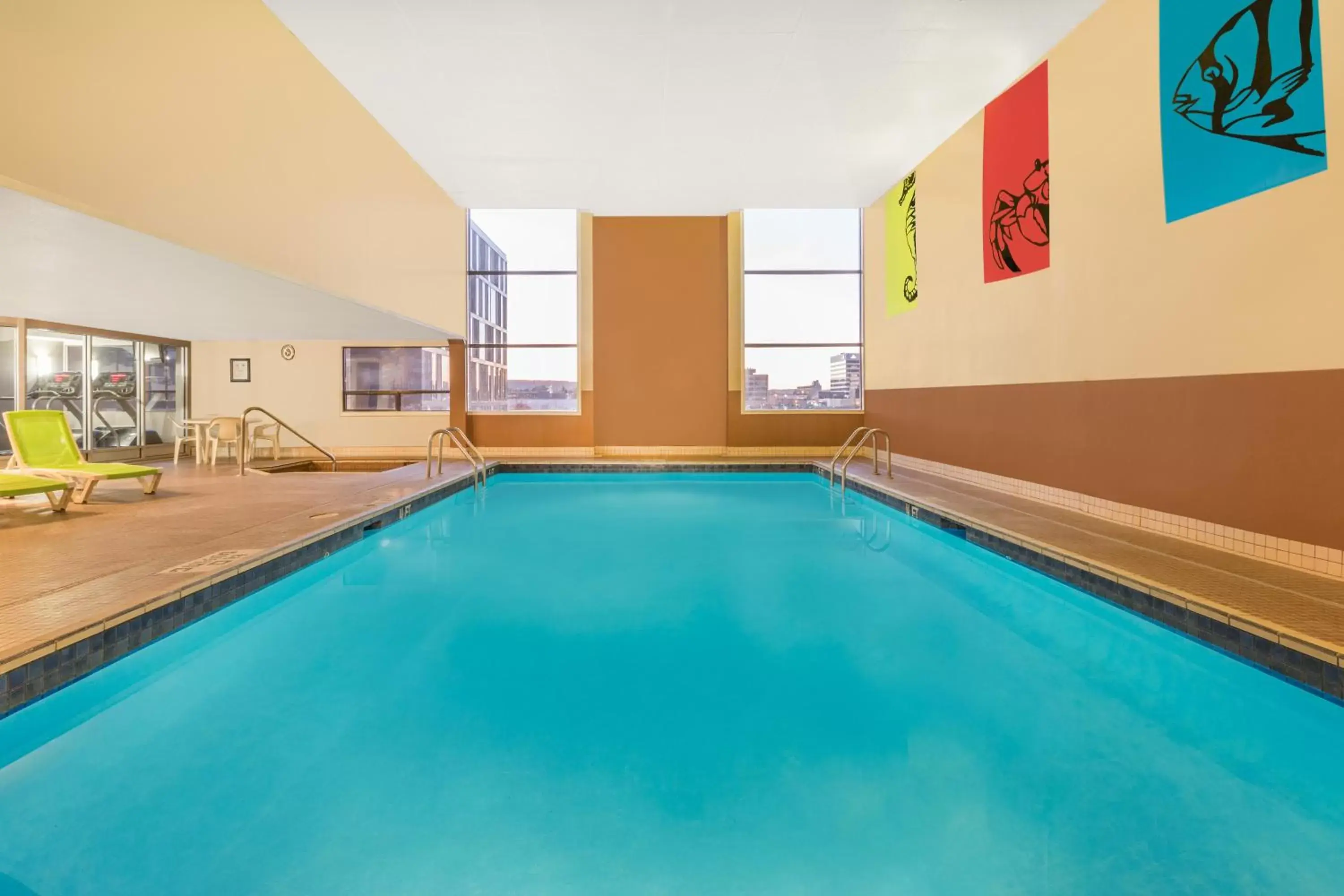 Swimming pool in Ramada Plaza by Wyndham Prince George Swimming pool in Ramada Plaza by Wyndham Prince George