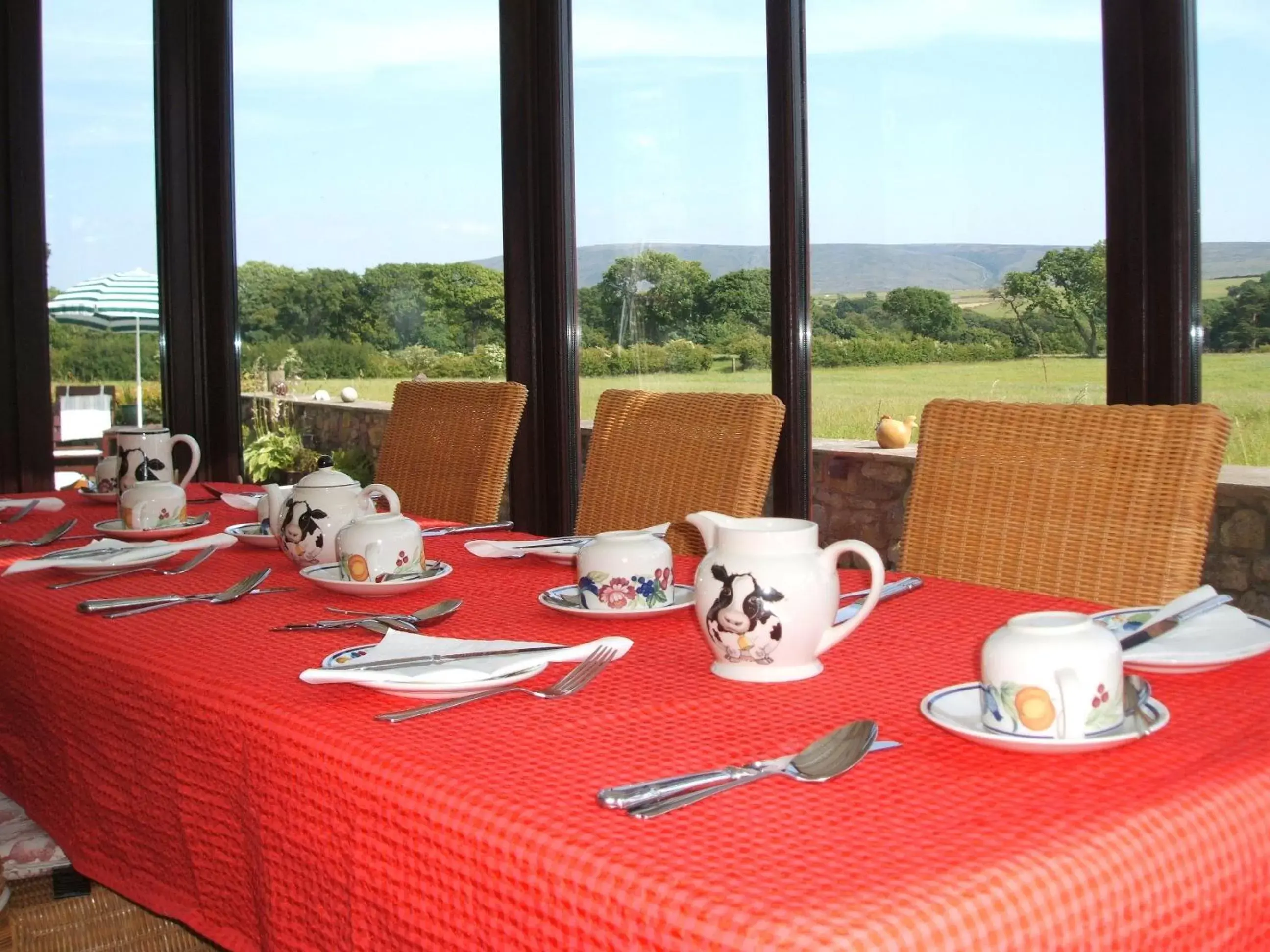 Dining area in Green Bank Farmhouse