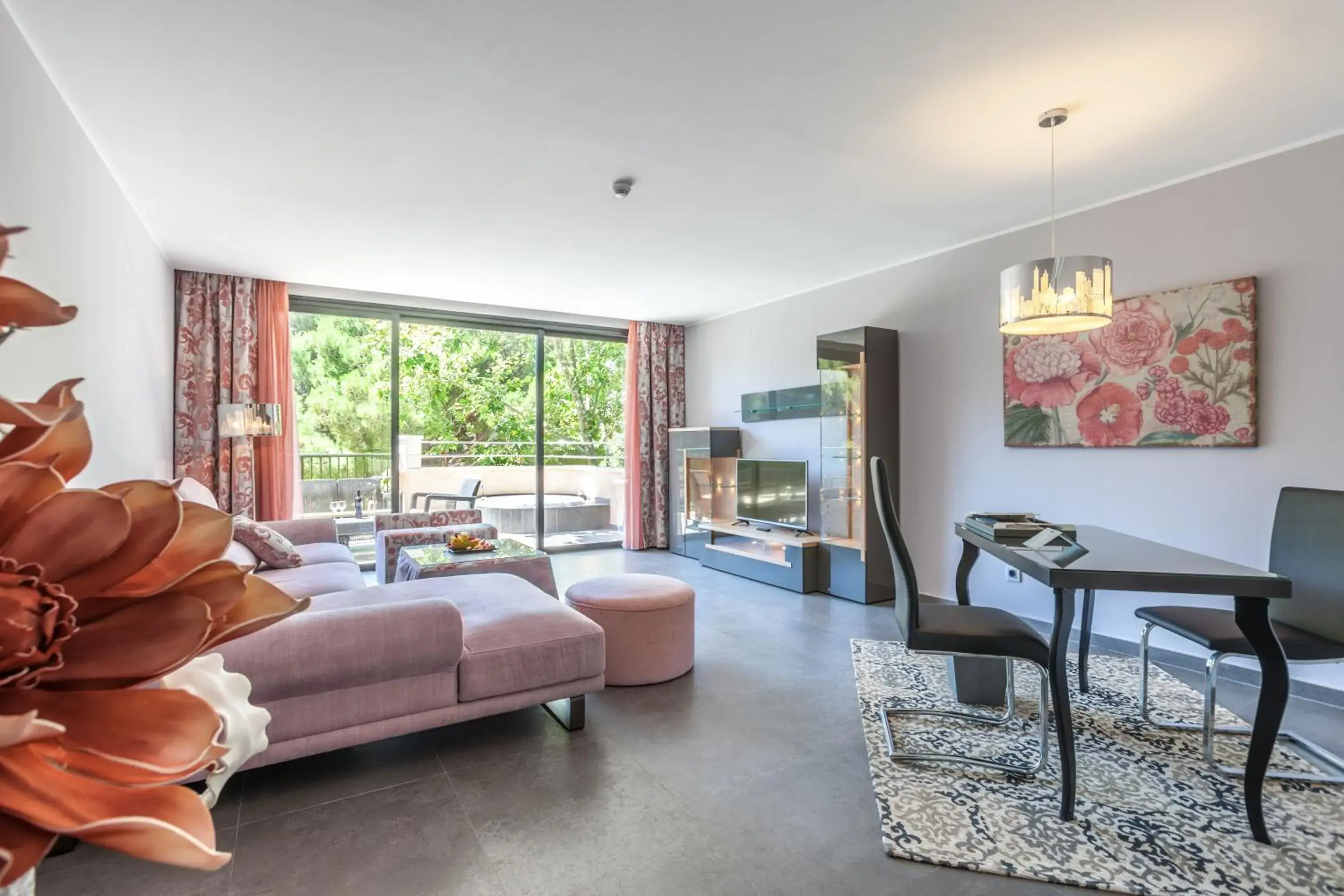 Living room in Lago Garden Apart-Suites & Spa Hotel Living room in Lago Garden Apart-Suites & Spa Hotel