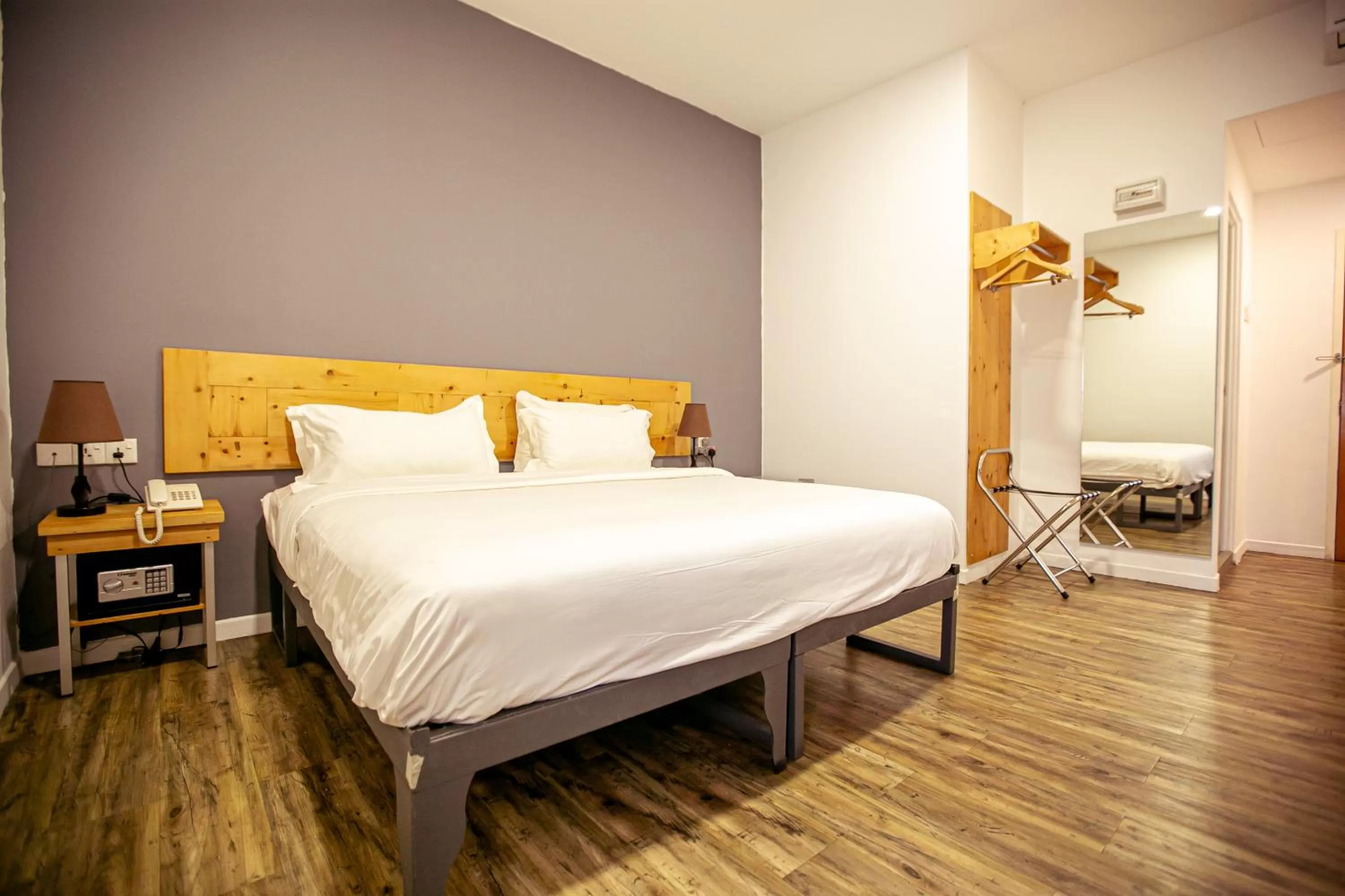 Bed in Chulia Mansion