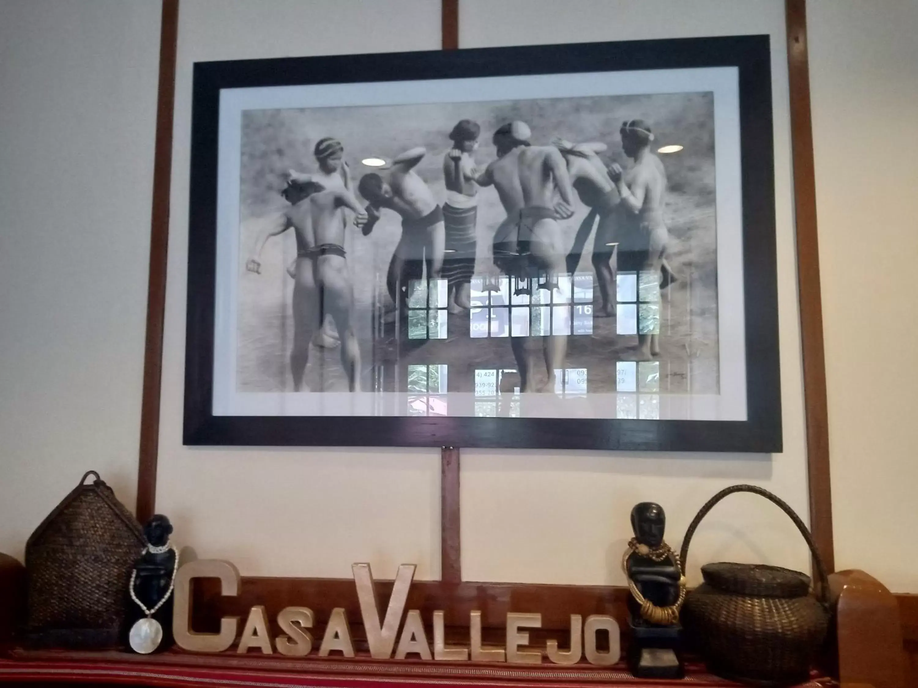 Decorative detail in Casa Vallejo Hotel Baguio