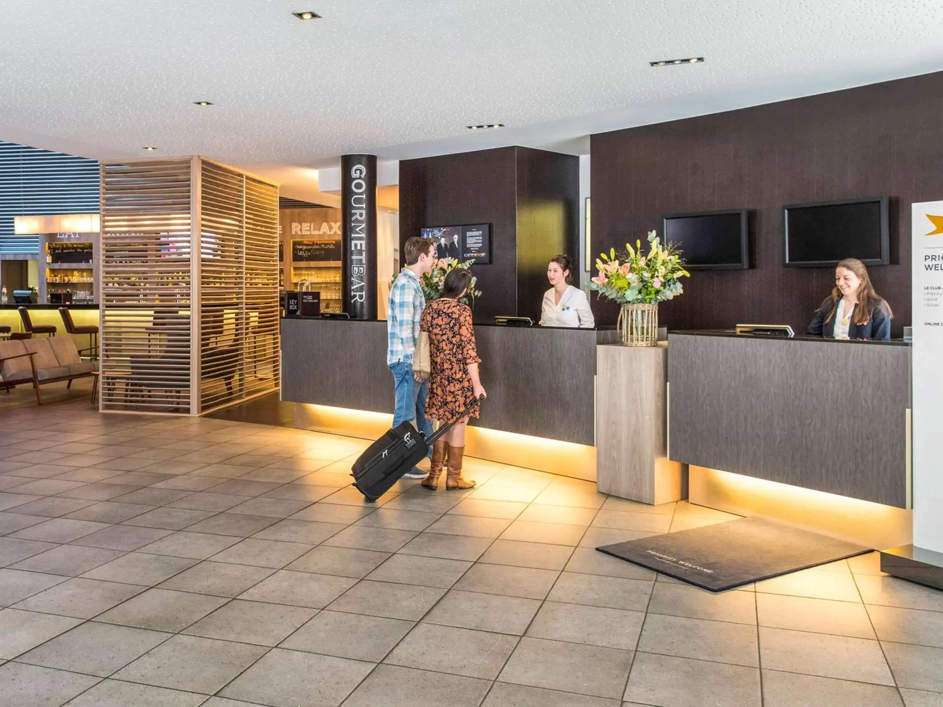 Property building, Lobby/Reception in Novotel Mechelen Centrum