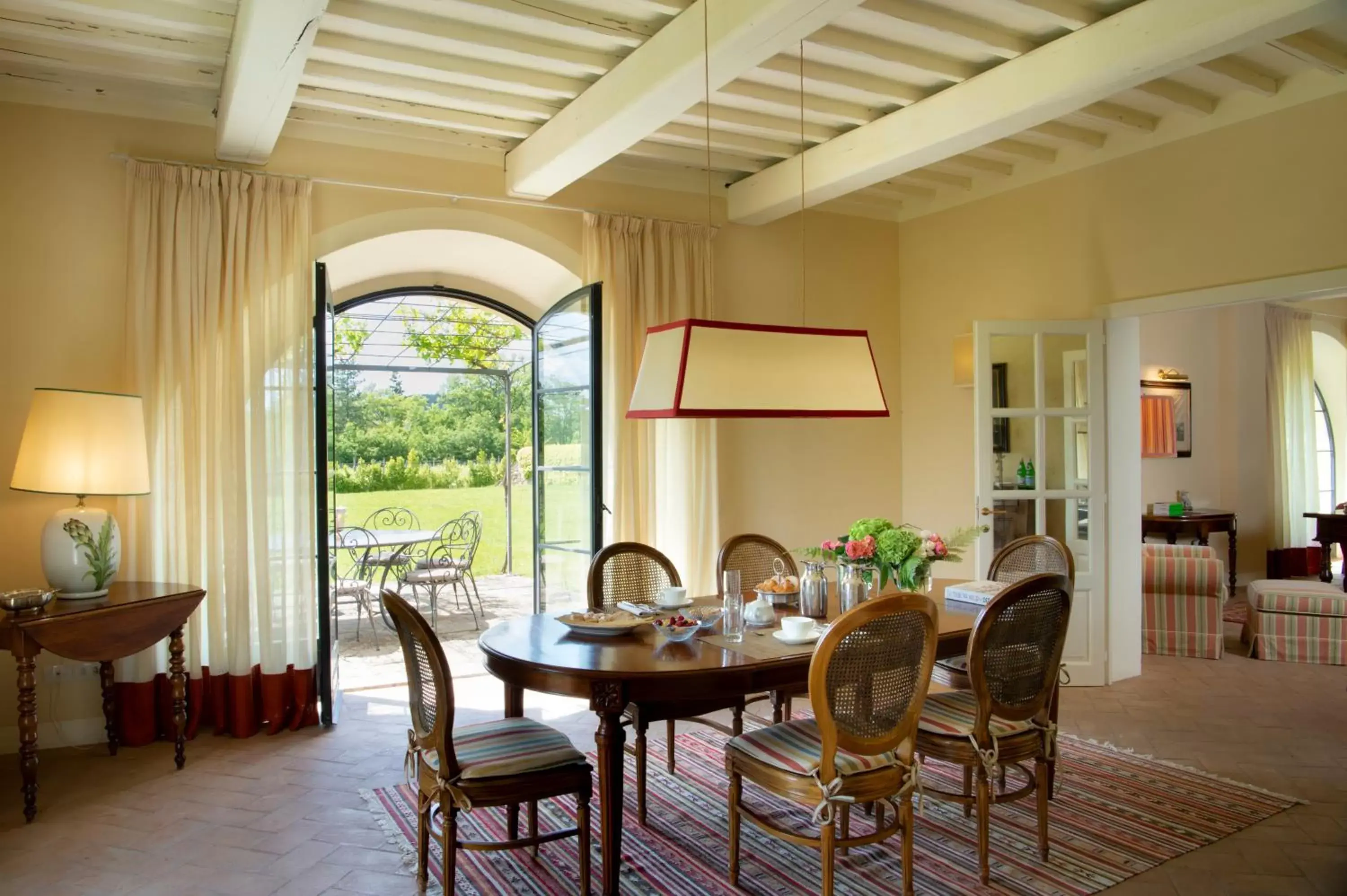 Dining Area in Il Borro Relais & Châteaux