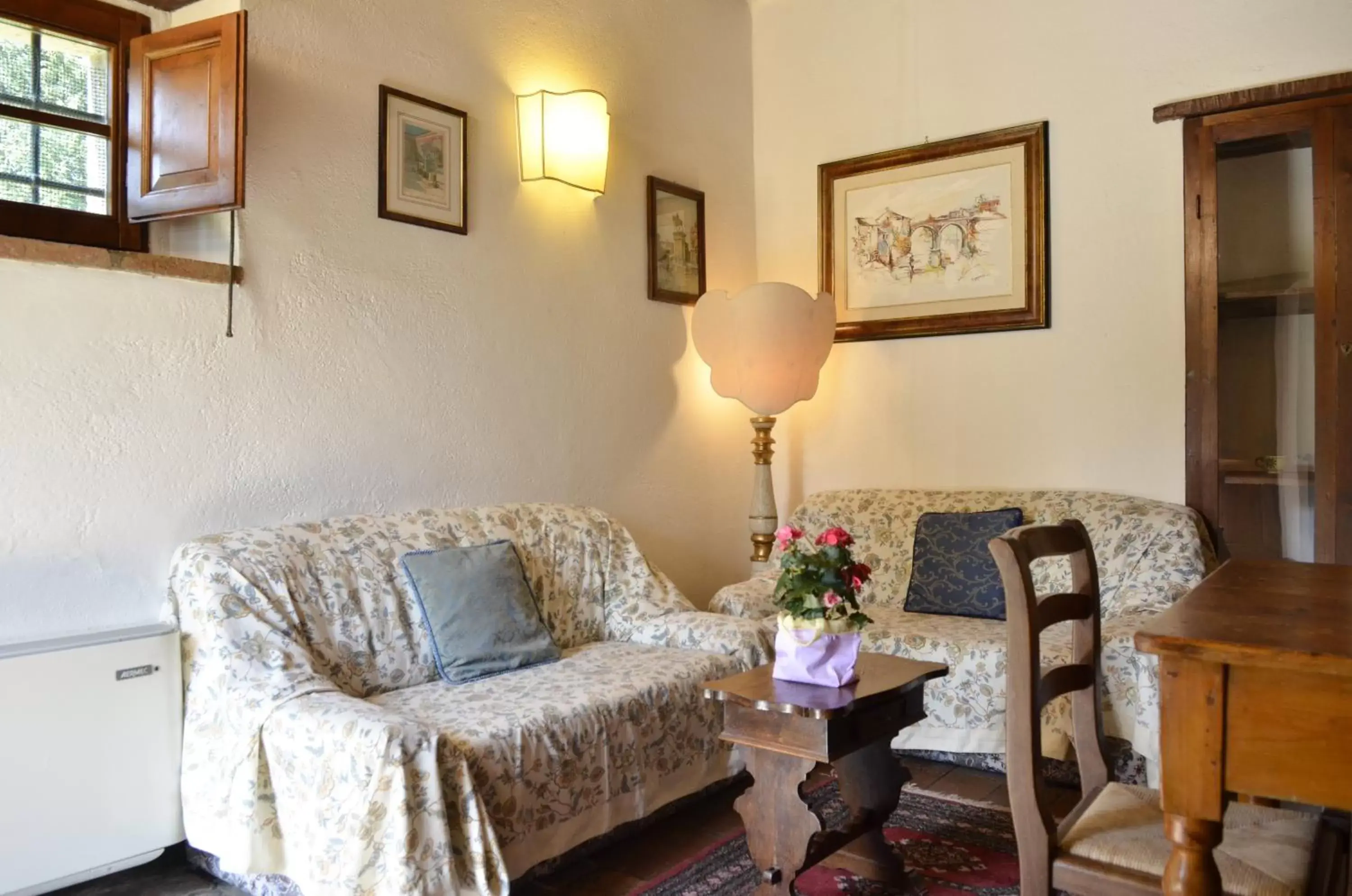 Living room, Seating Area in Residence Il Casale