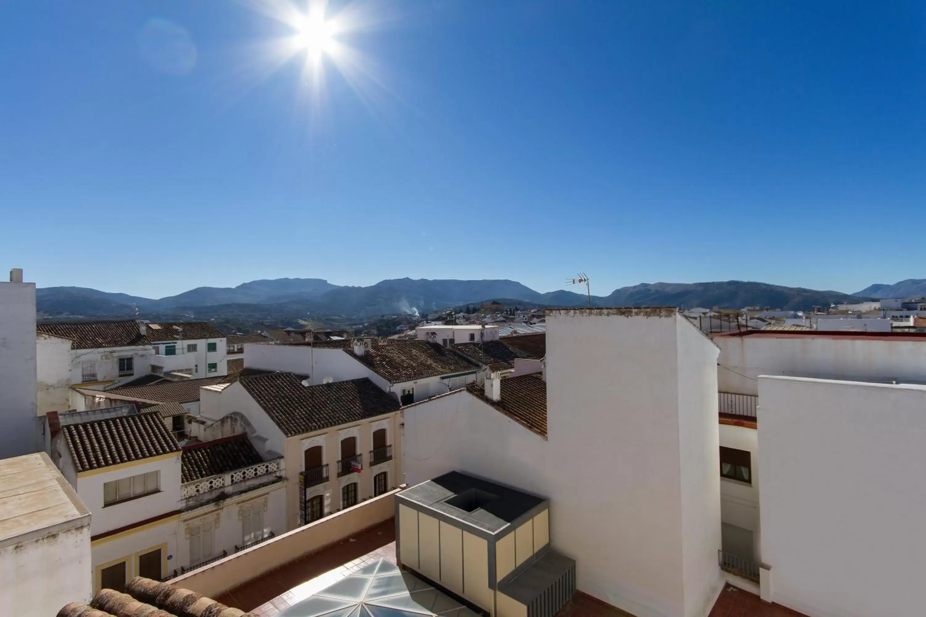 Balcony/Terrace in Hotel El Tajo & SPA