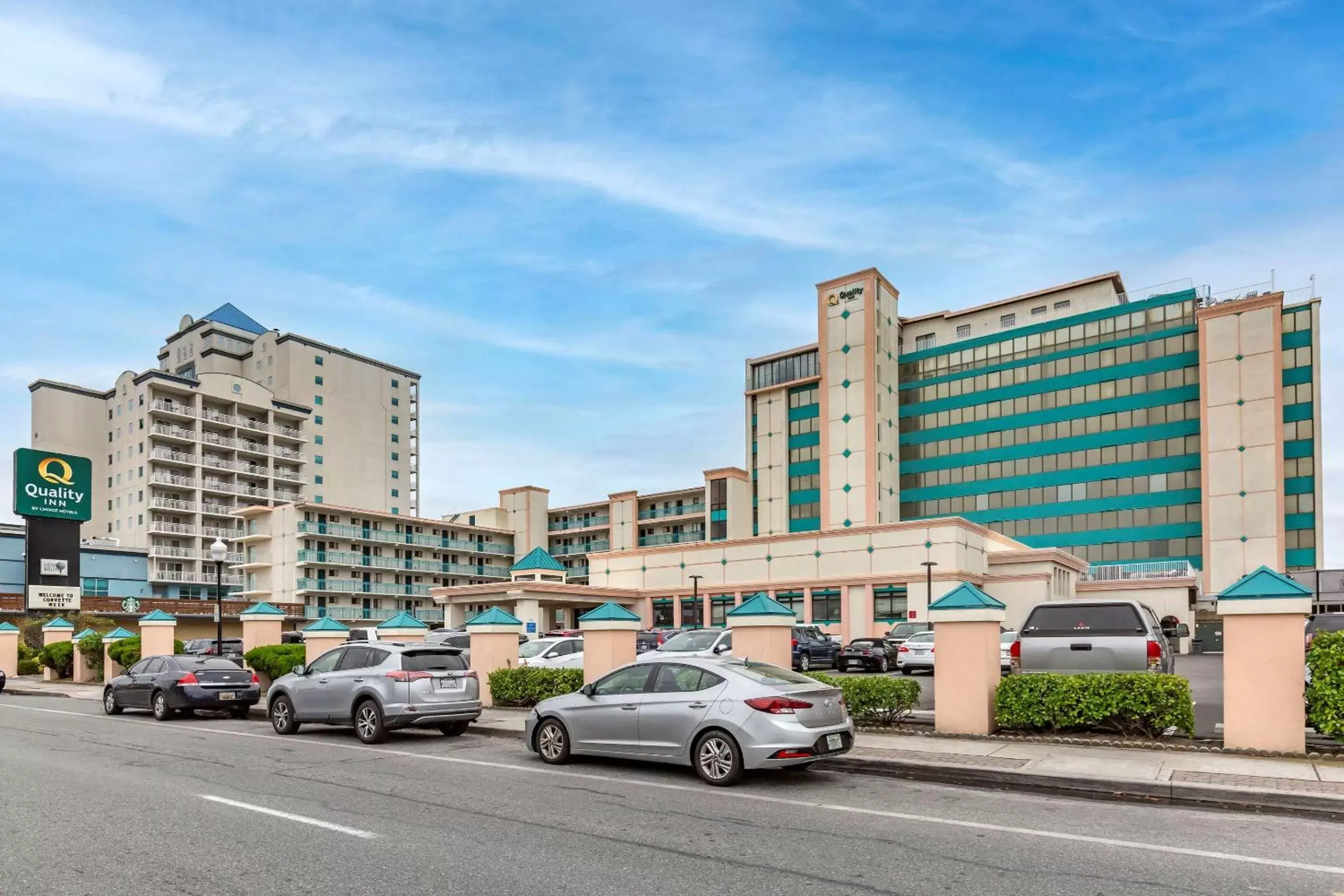 Property Building in Quality Inn Boardwalk