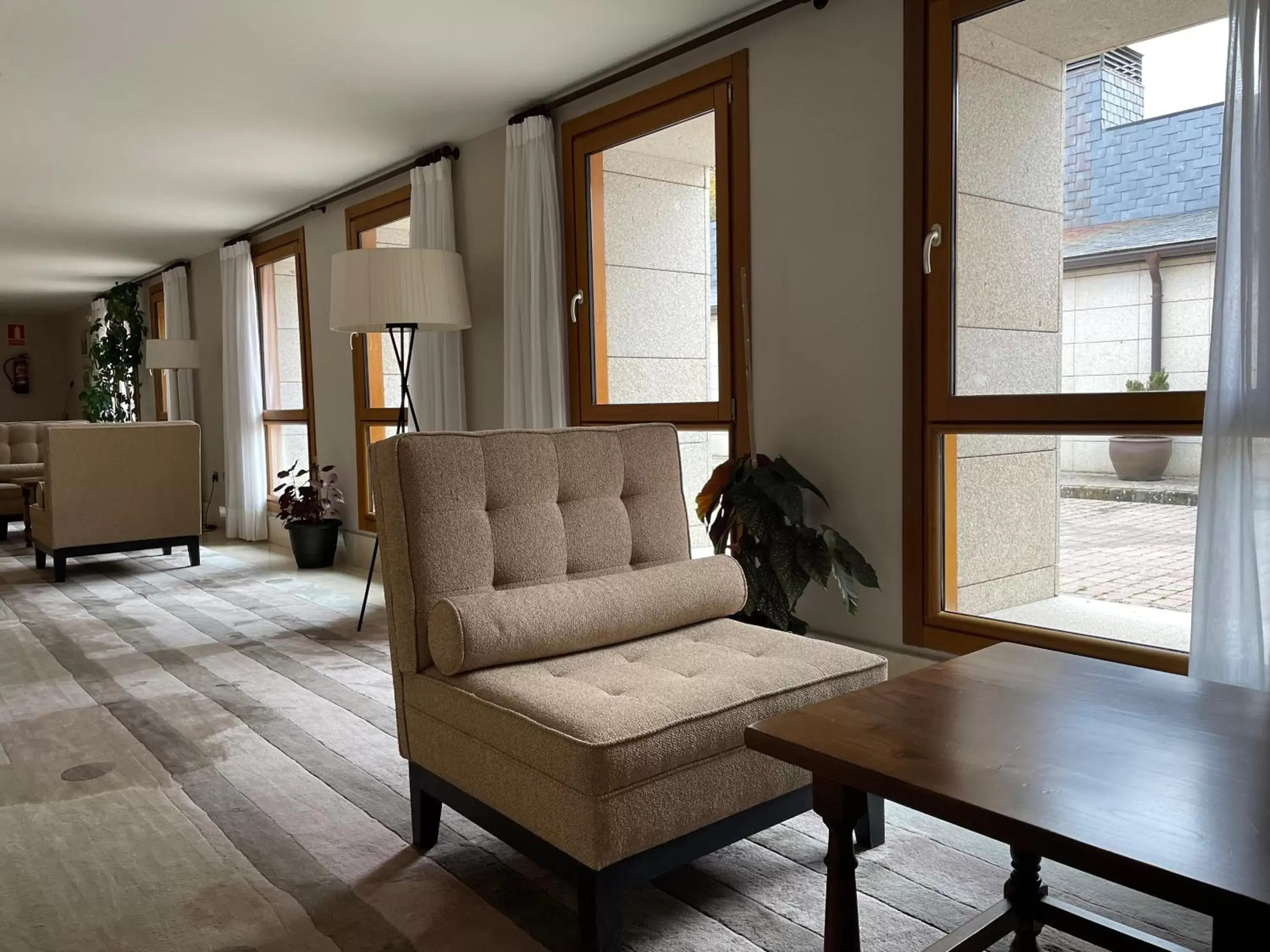 Property building, Seating Area in Parador de Puebla de Sanabria