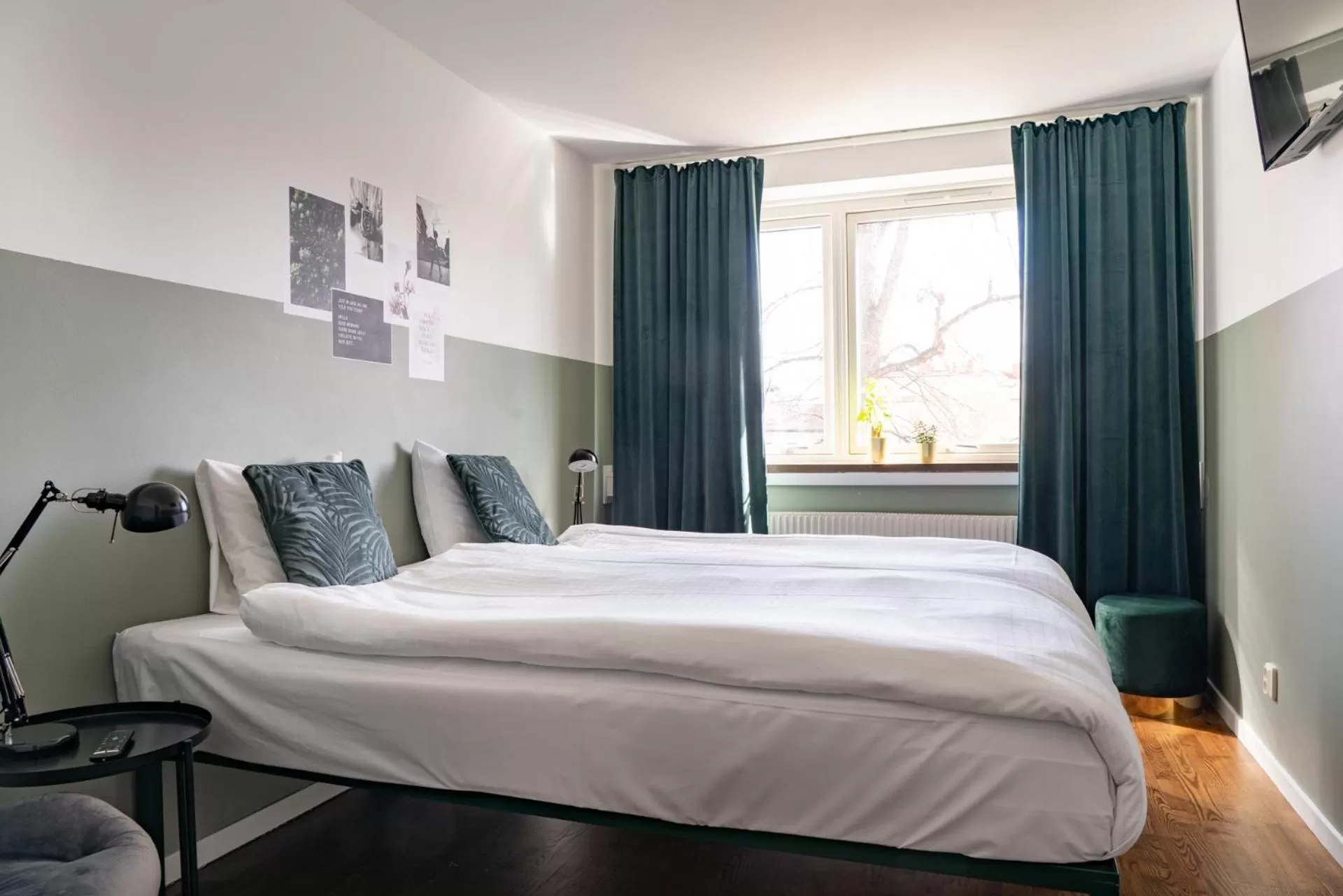 Bed in Botanika Uppsala