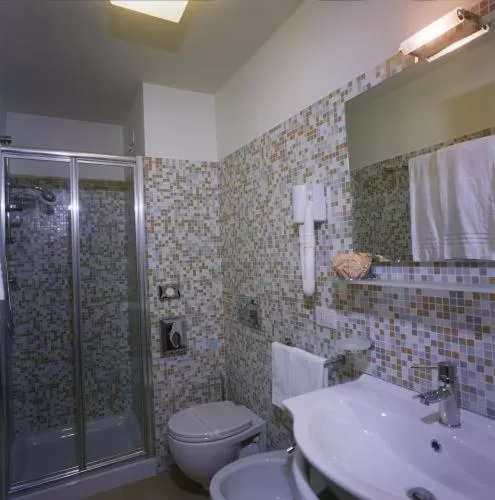 Shower in Hotel Agathae