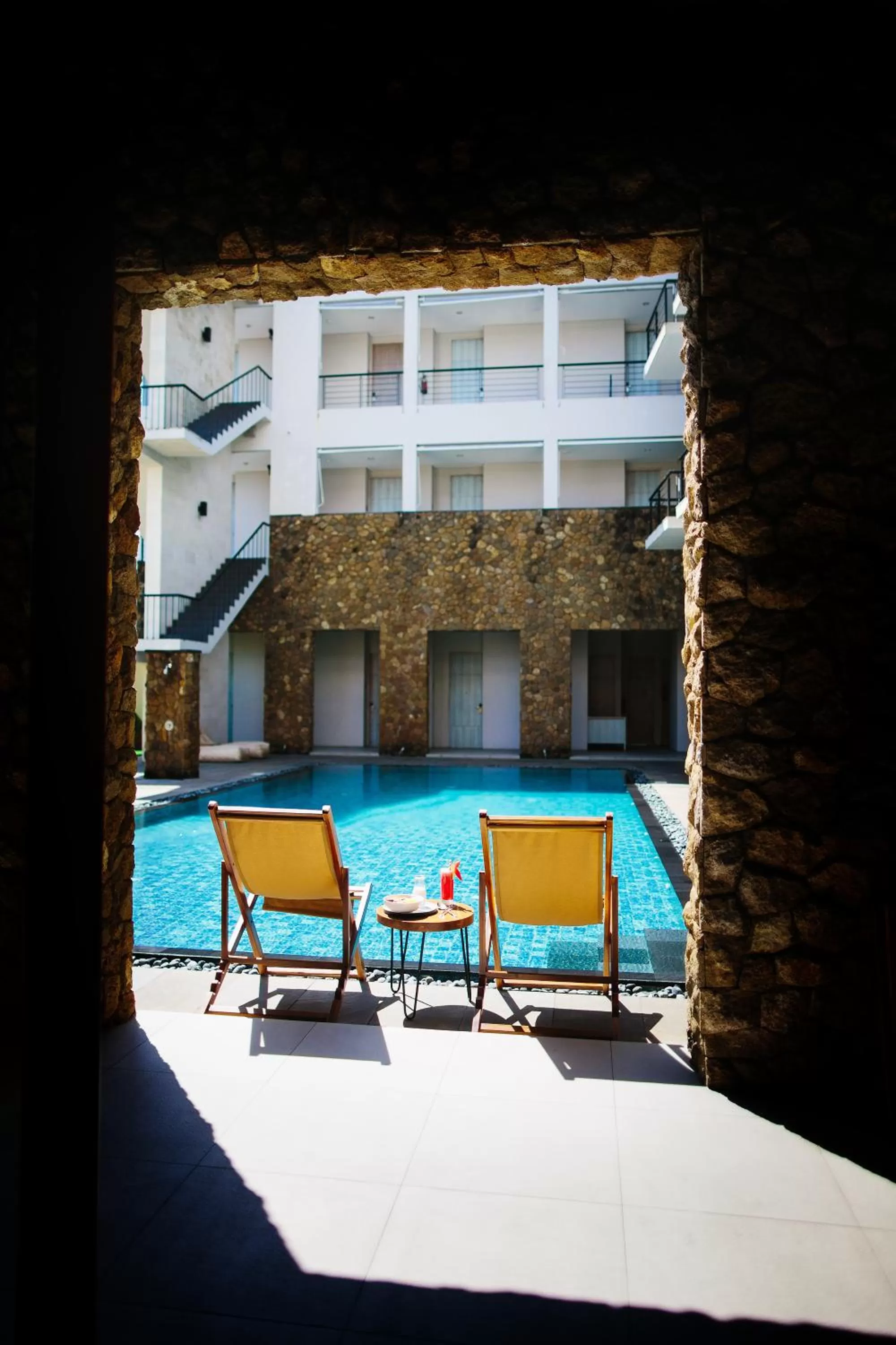 Decorative detail in Mahogany Hotel