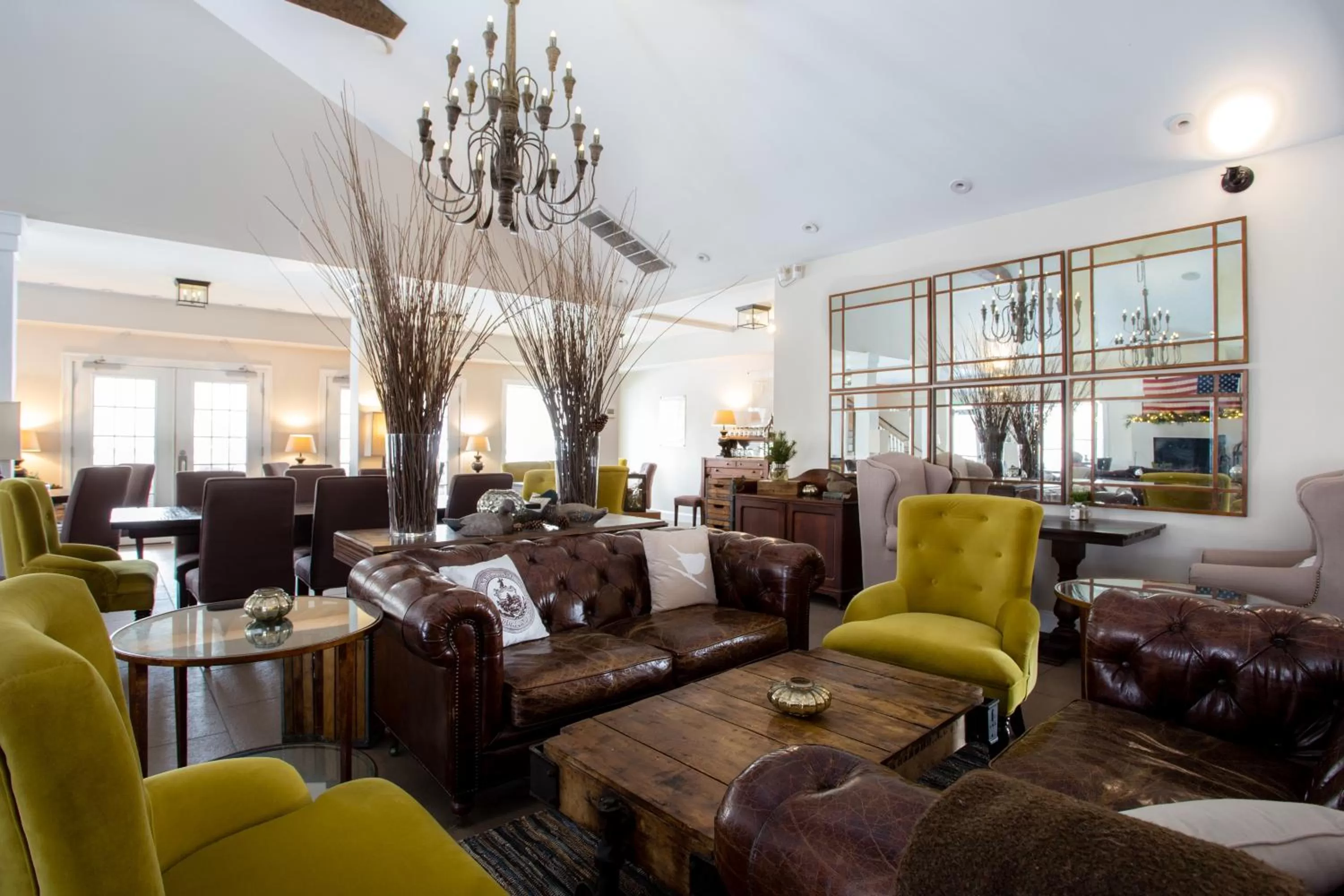 Lobby or reception in On the River Inn