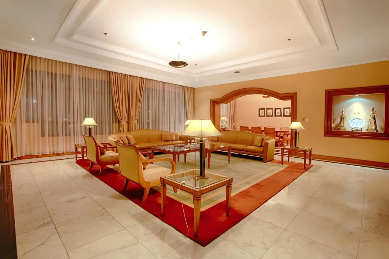 Living room in Grand Hotel Preanger