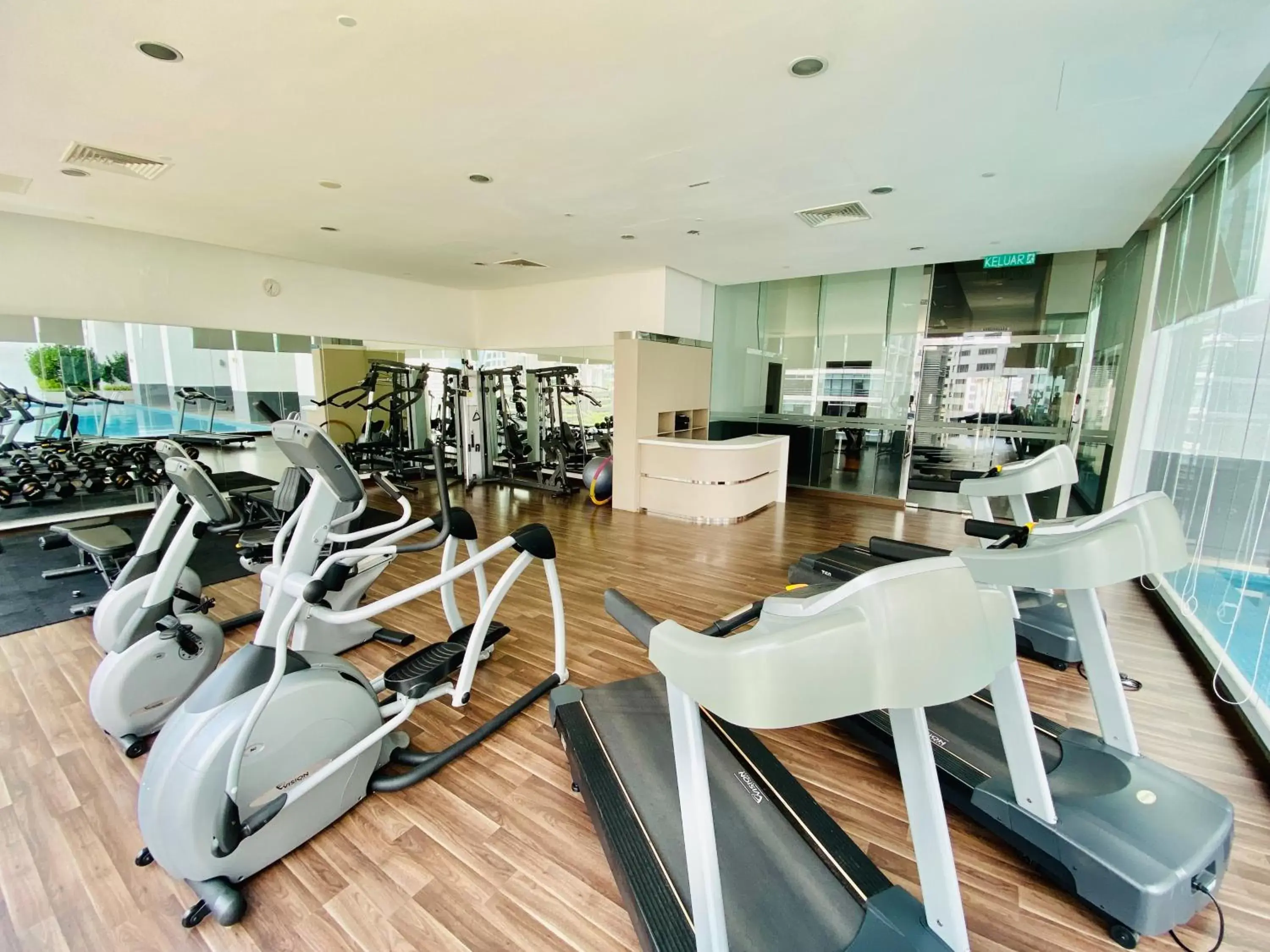 Fitness centre/facilities in Ramada Suites by Wyndham Kuala Lumpur City Centre Fitness centre/facilities in Ramada Suites by Wyndham Kuala Lumpur City Centre