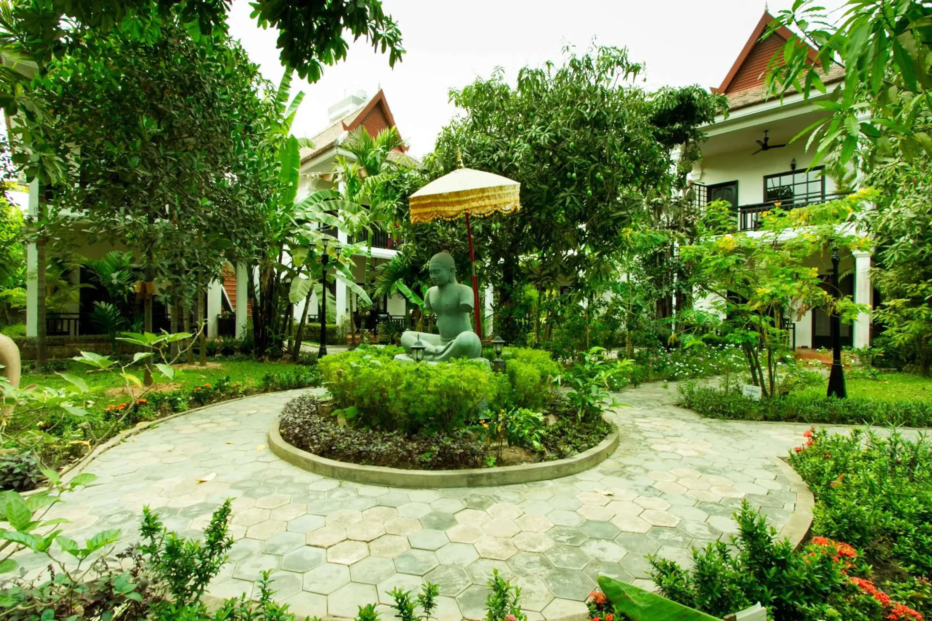 Balcony/Terrace, Garden in Sonalong Boutique Village and Resort