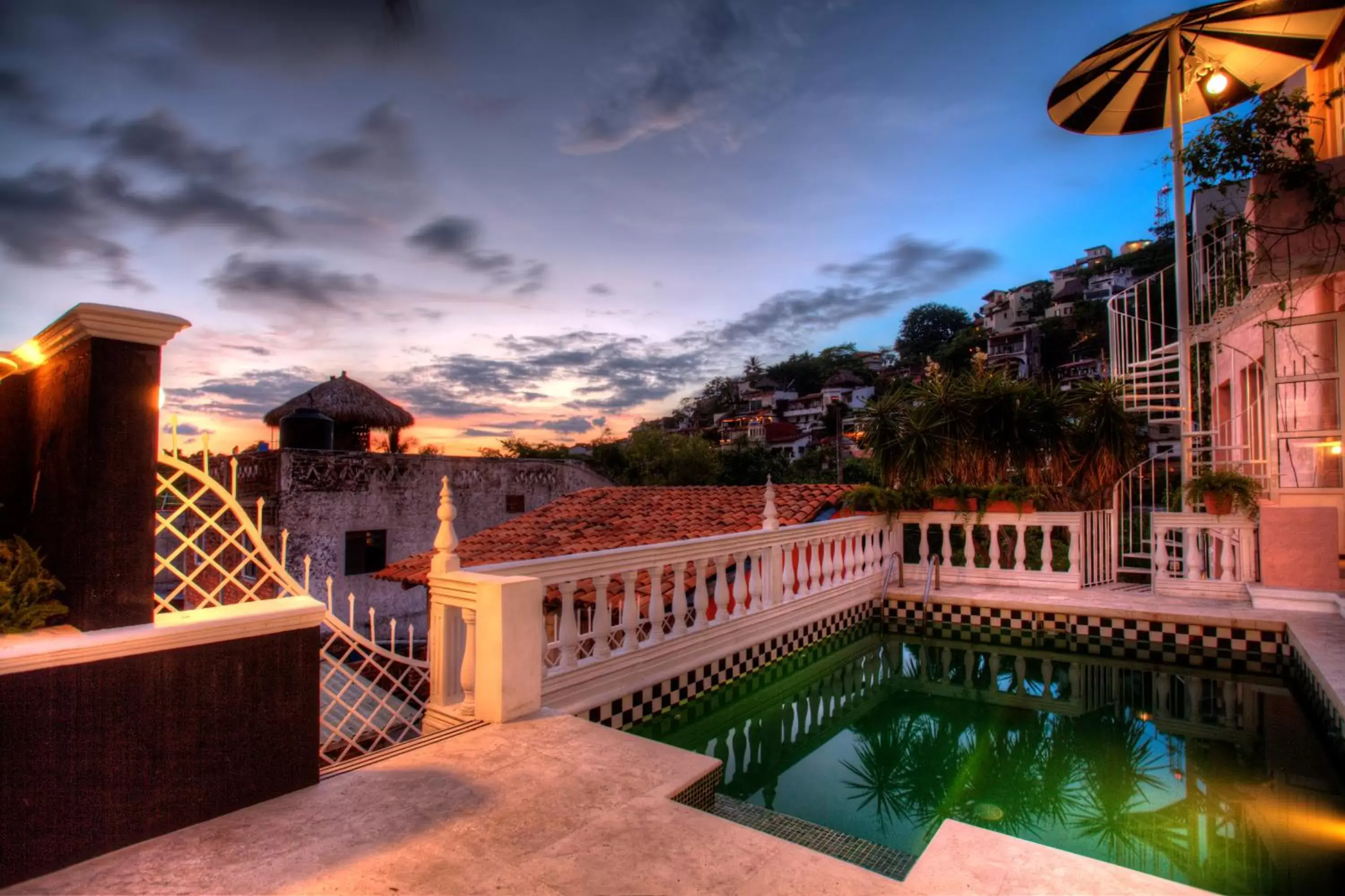 View (from property/room), Pool View in Hotel Boutique Rivera Del Rio