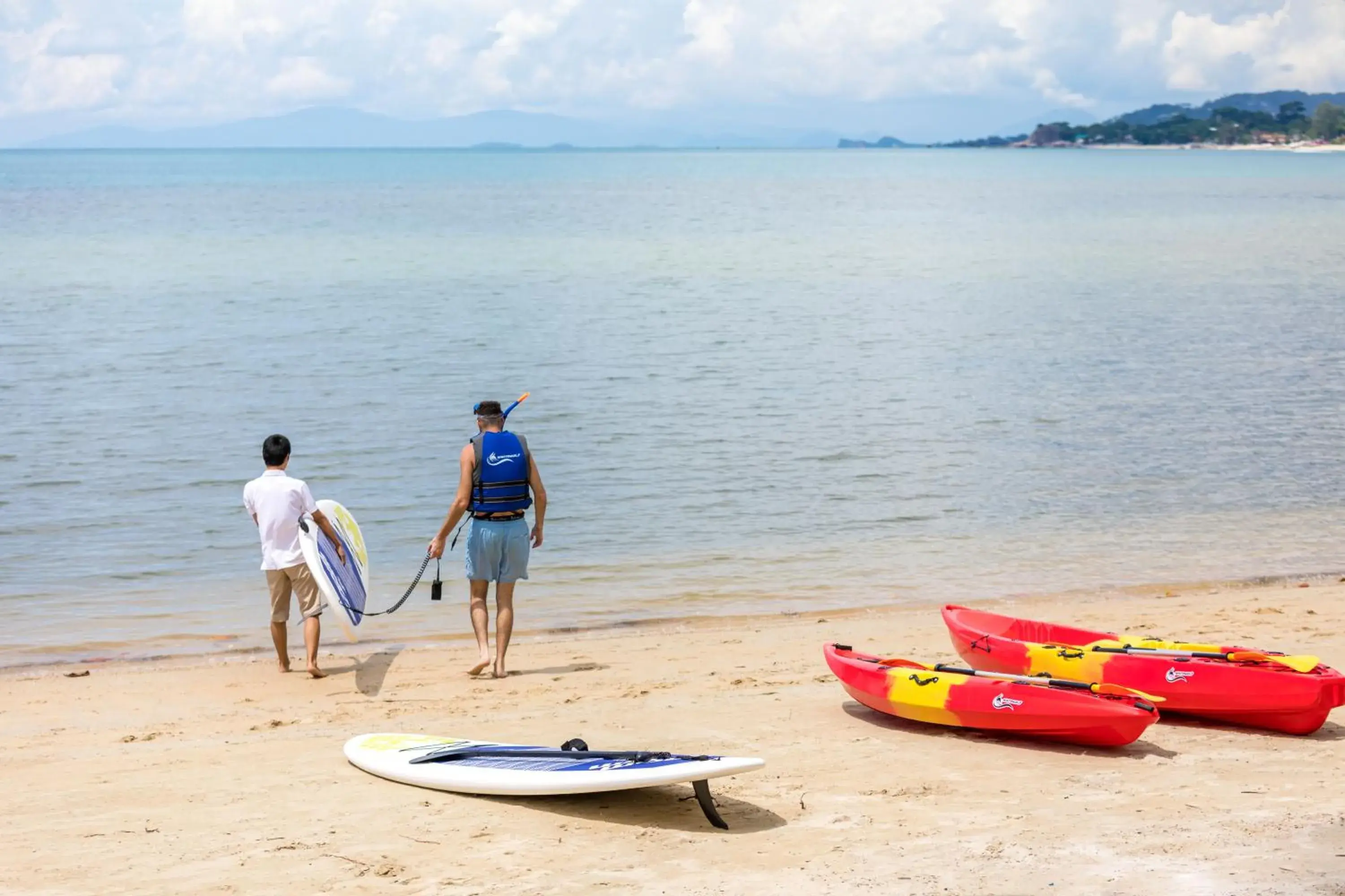 Activities, Beach in Outrigger Koh Samui Beach Resort - SHA Extra Plus