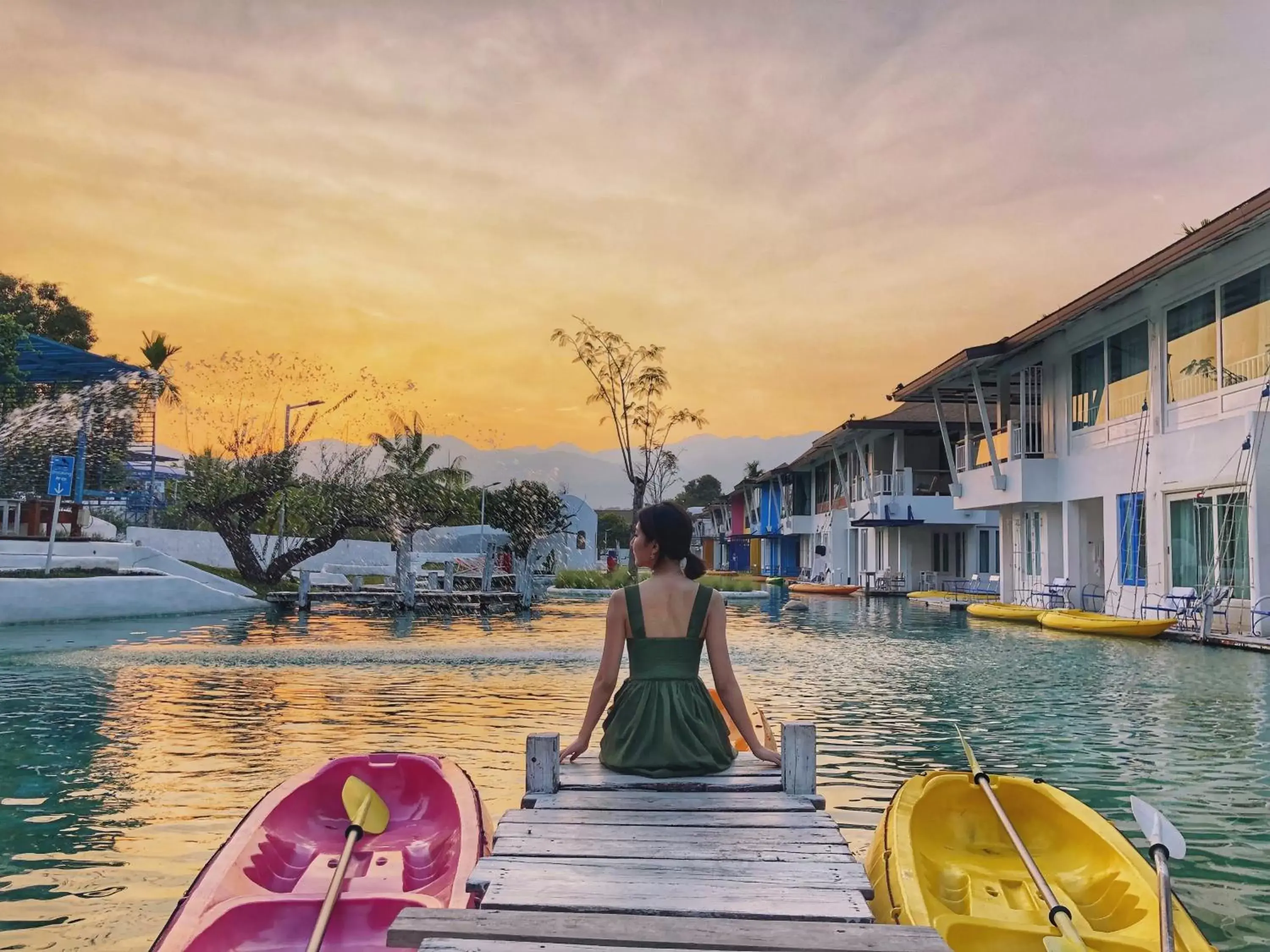 Canoeing in The Oia Pai Resort