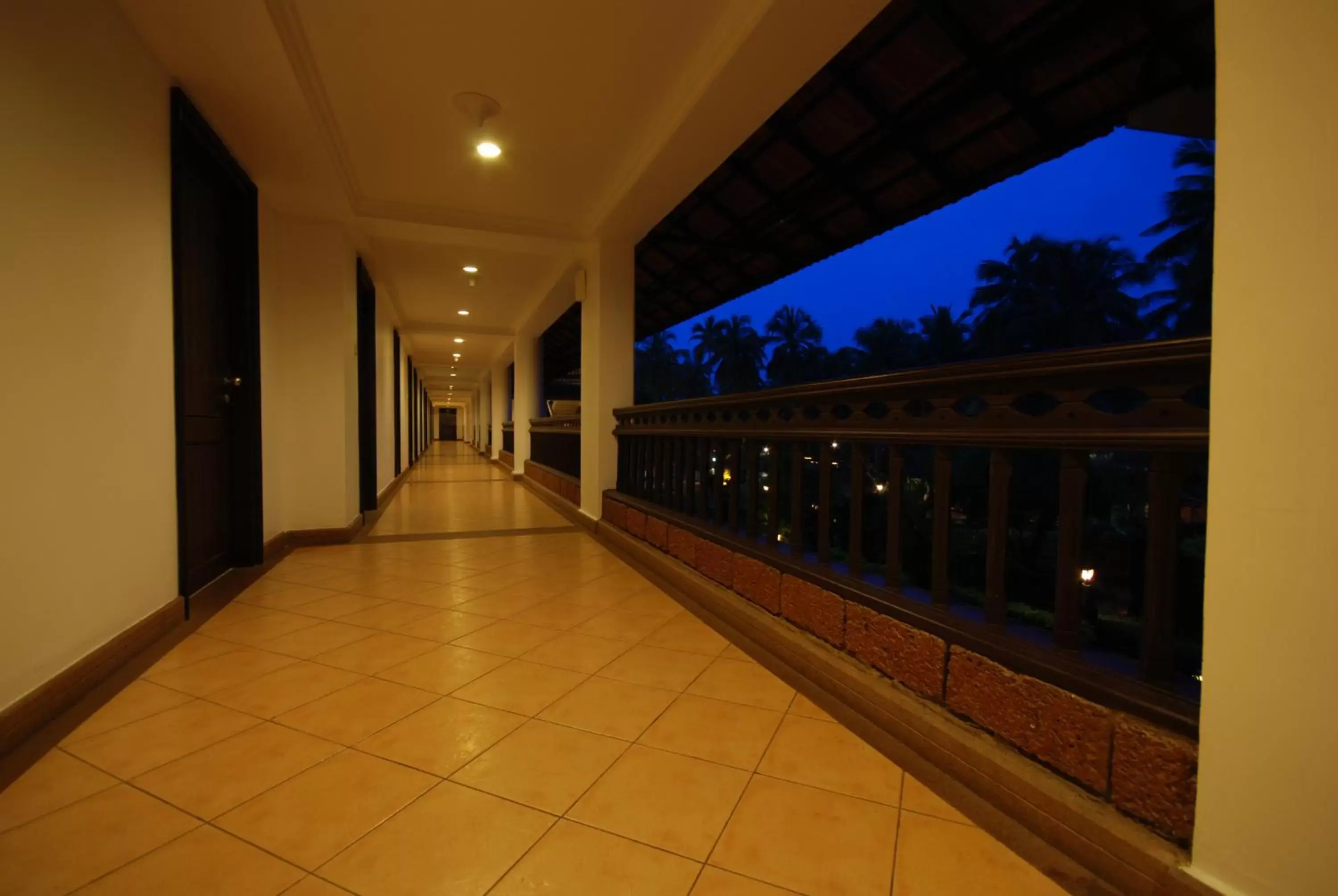 Night, Balcony/Terrace in The Raviz Kadavu, Kozhikode