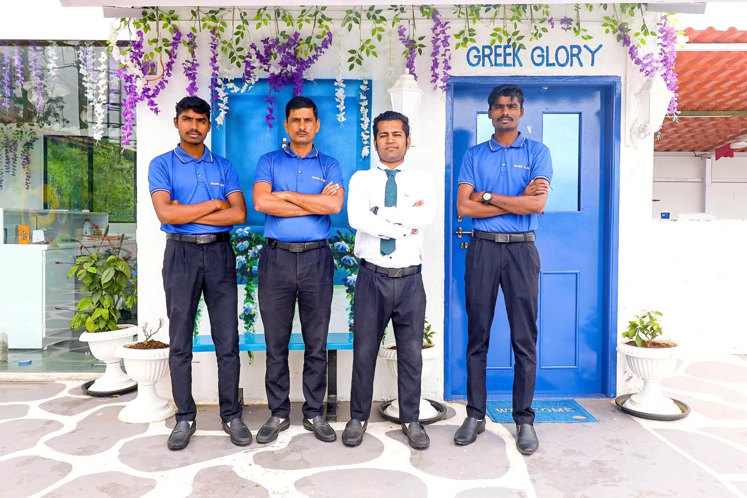 Staff in Hotel Greek Glory